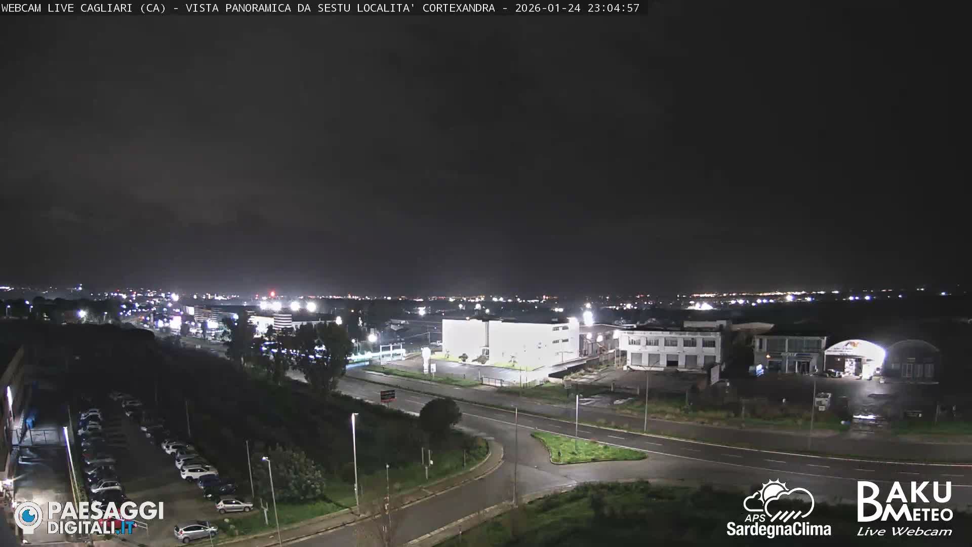  Cagliari City Live Cam - Sardinia, Italy