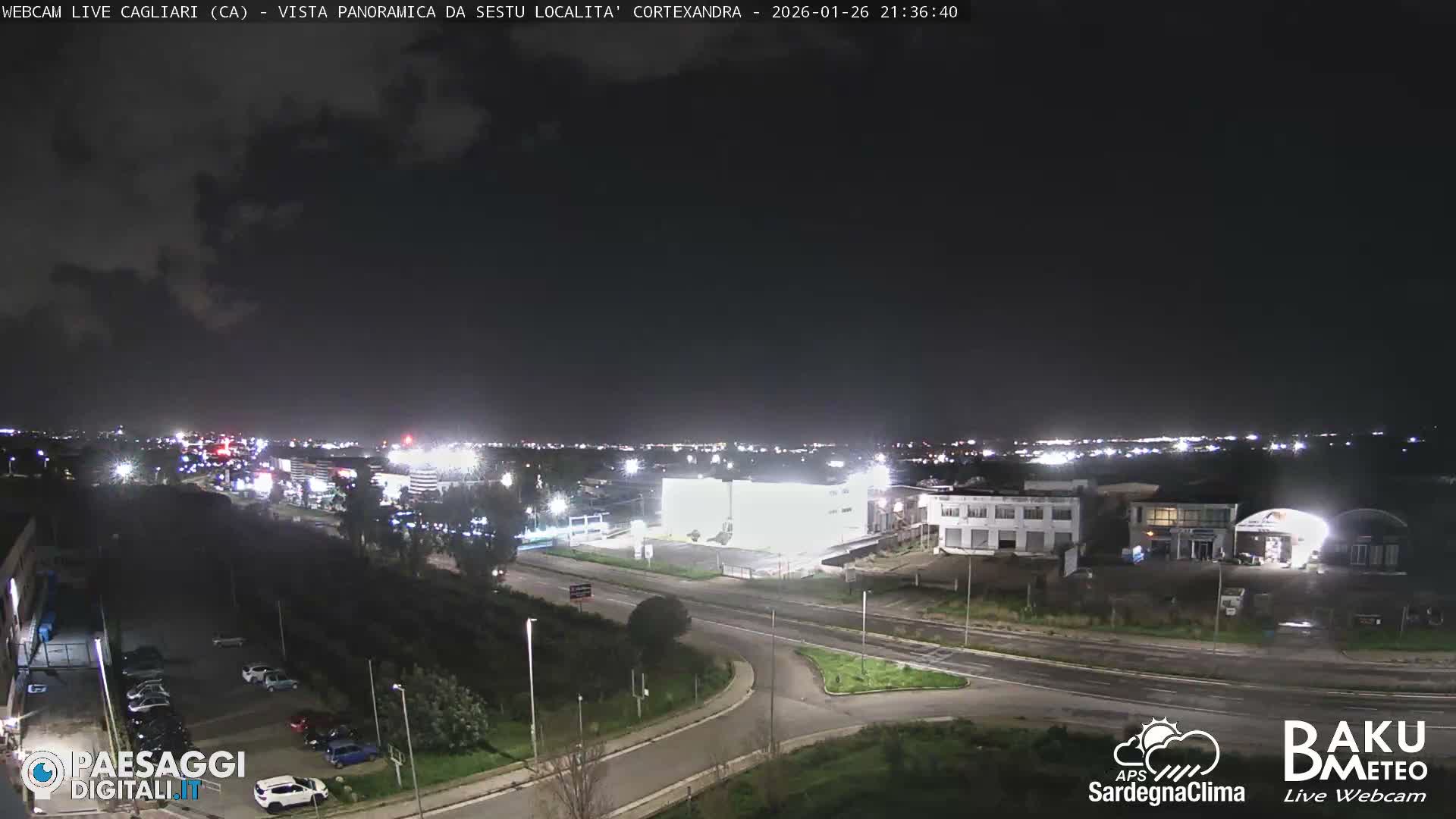  Cagliari City Live Cam - Sardinia, Italy