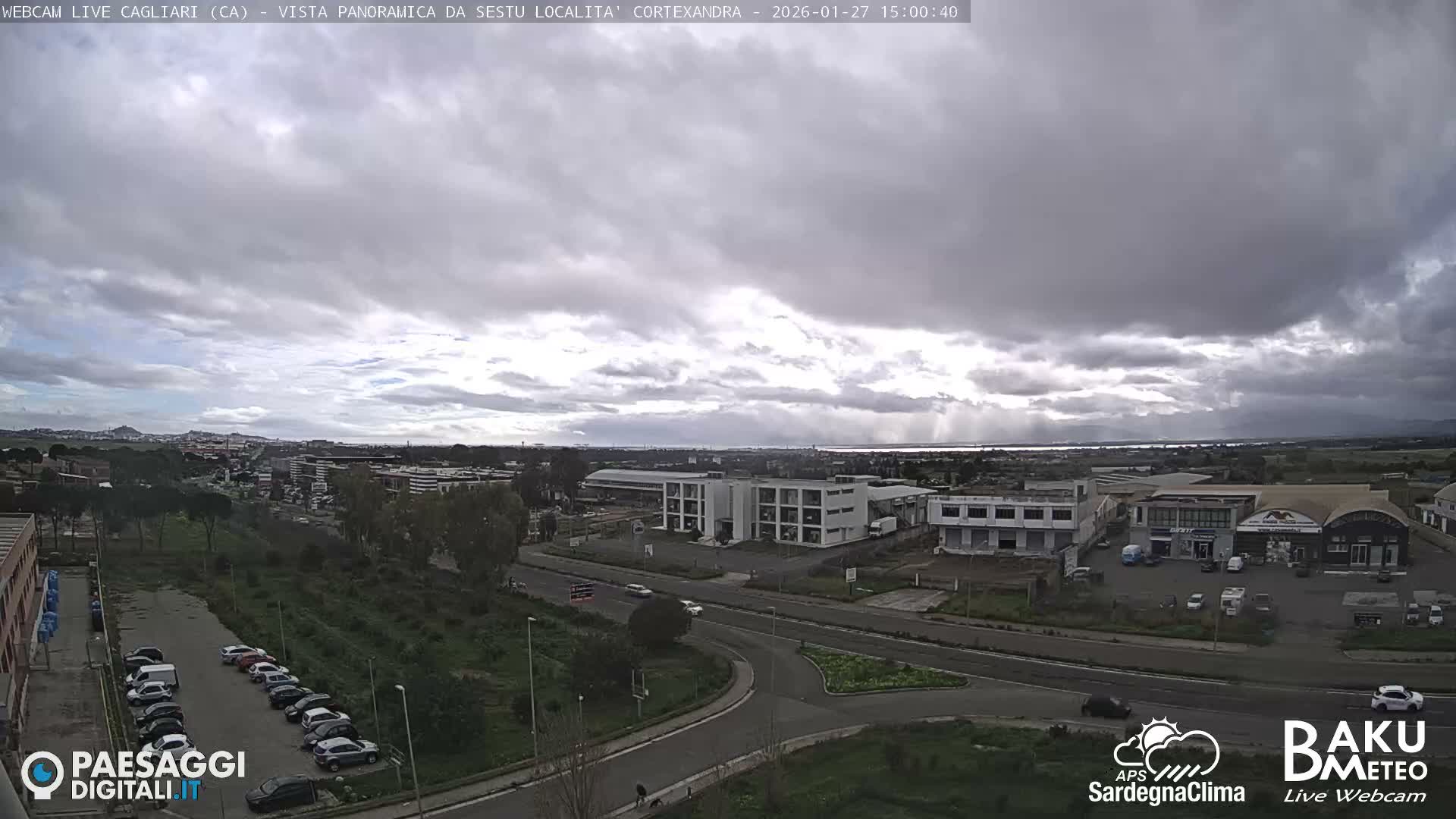  Cagliari City Live Cam - Sardinia, Italy