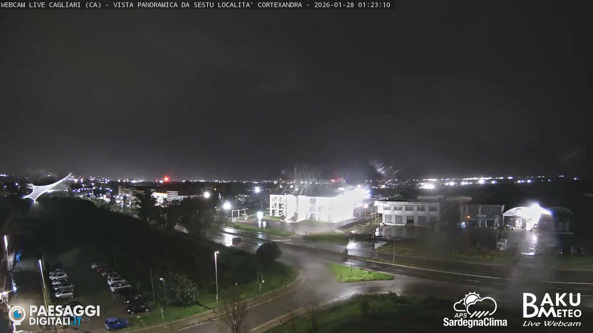  Cagliari City Live Cam - Sardinia, Italy