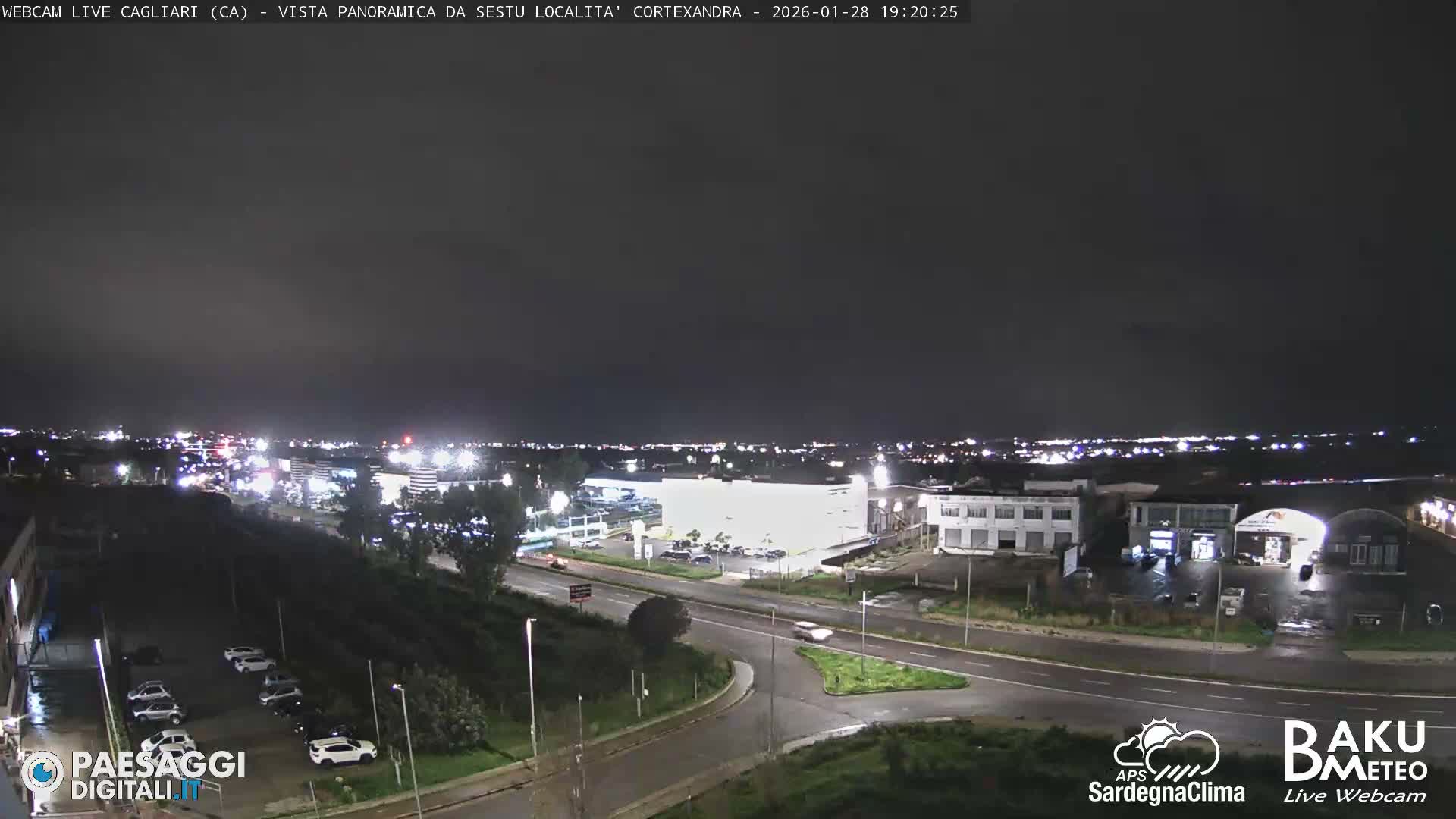  Cagliari City Live Cam - Sardinia, Italy