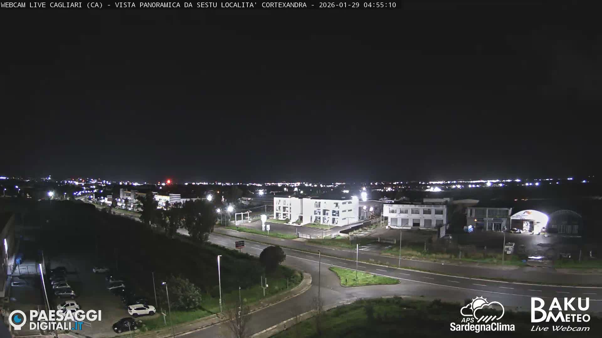  Cagliari City Live Cam - Sardinia, Italy