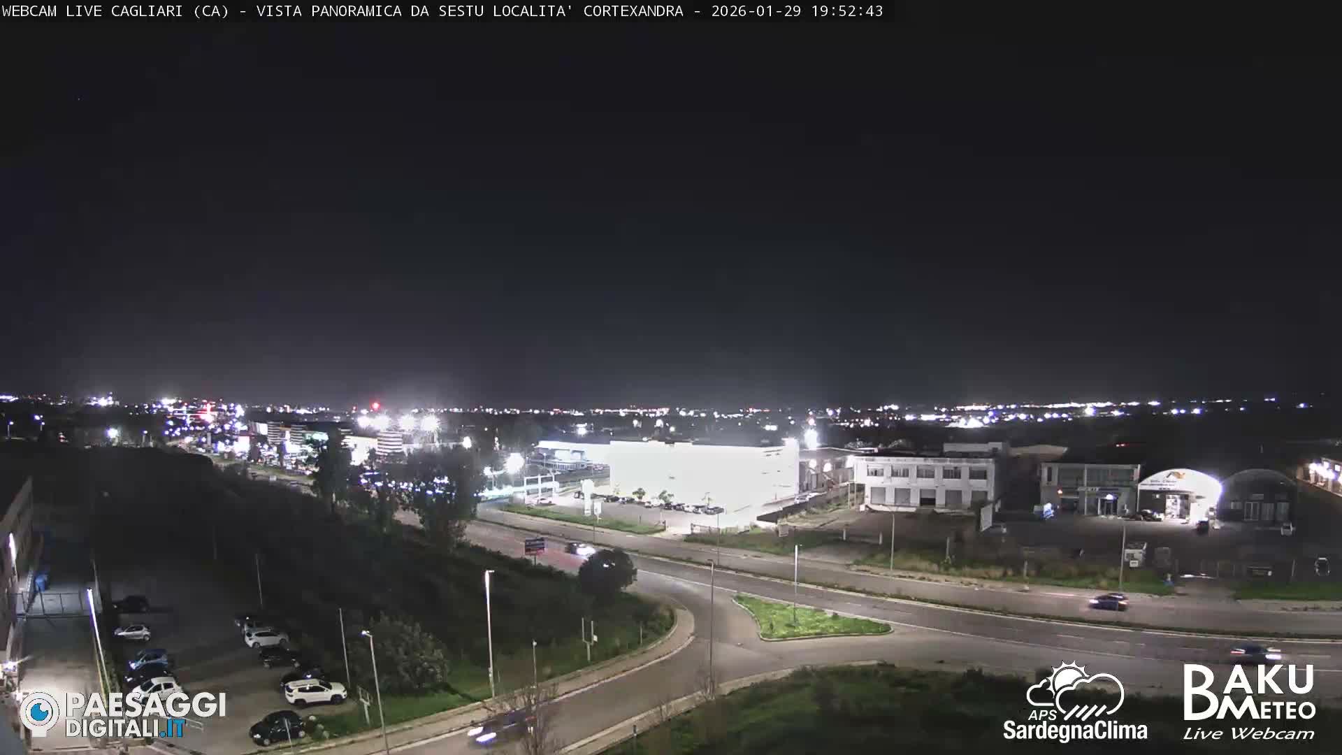  Cagliari City Live Cam - Sardinia, Italy