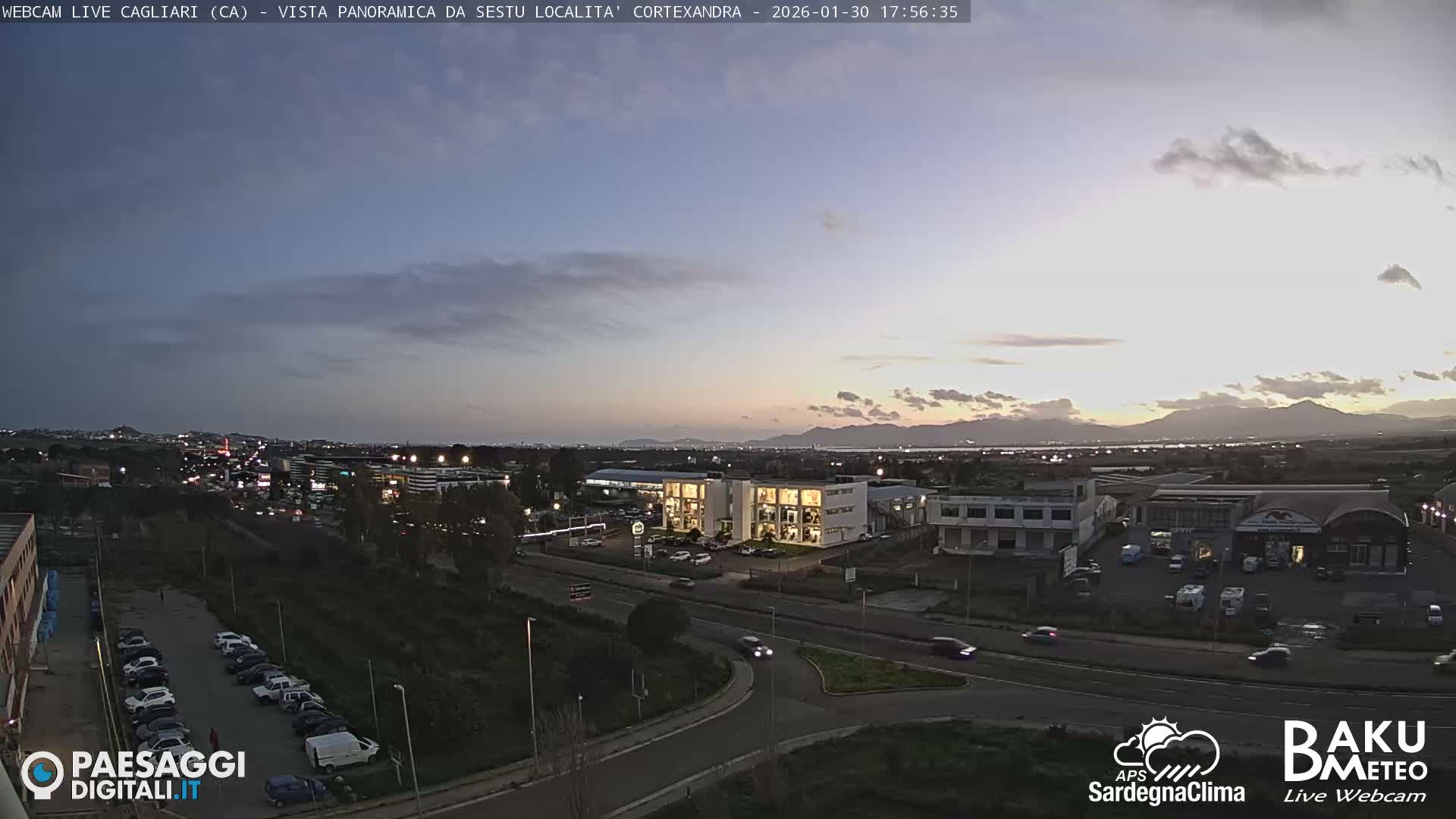  Cagliari City Live Cam - Sardinia, Italy