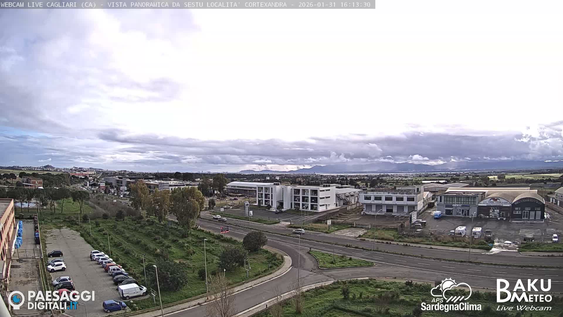  Cagliari City Live Cam - Sardinia, Italy