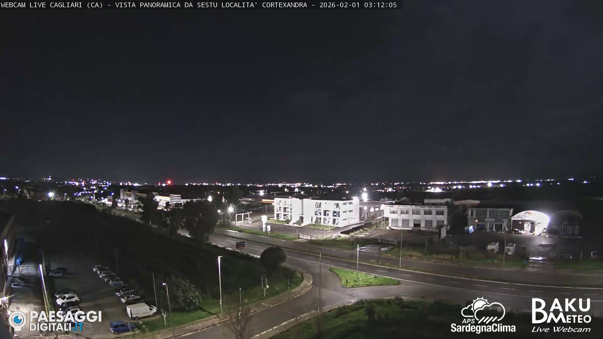  Cagliari City Live Cam - Sardinia, Italy