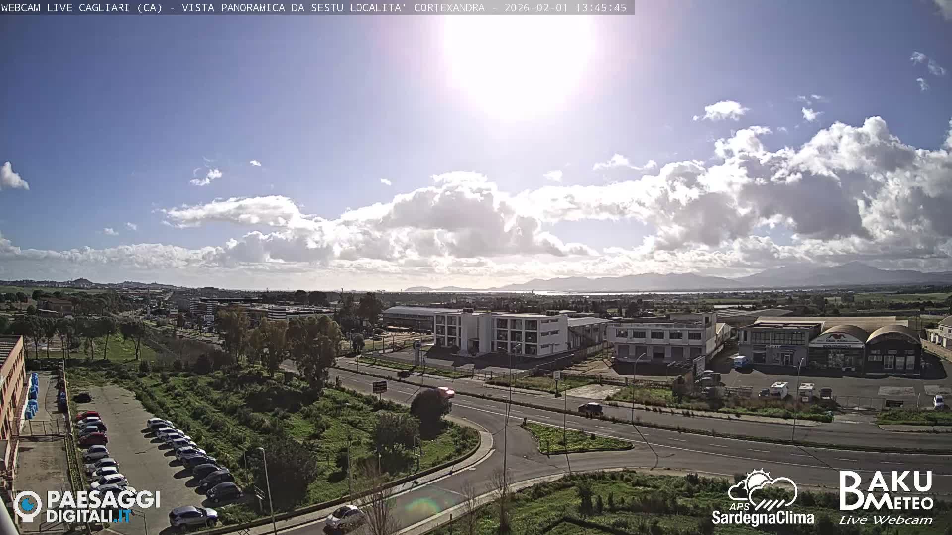  Cagliari City Live Cam - Sardinia, Italy