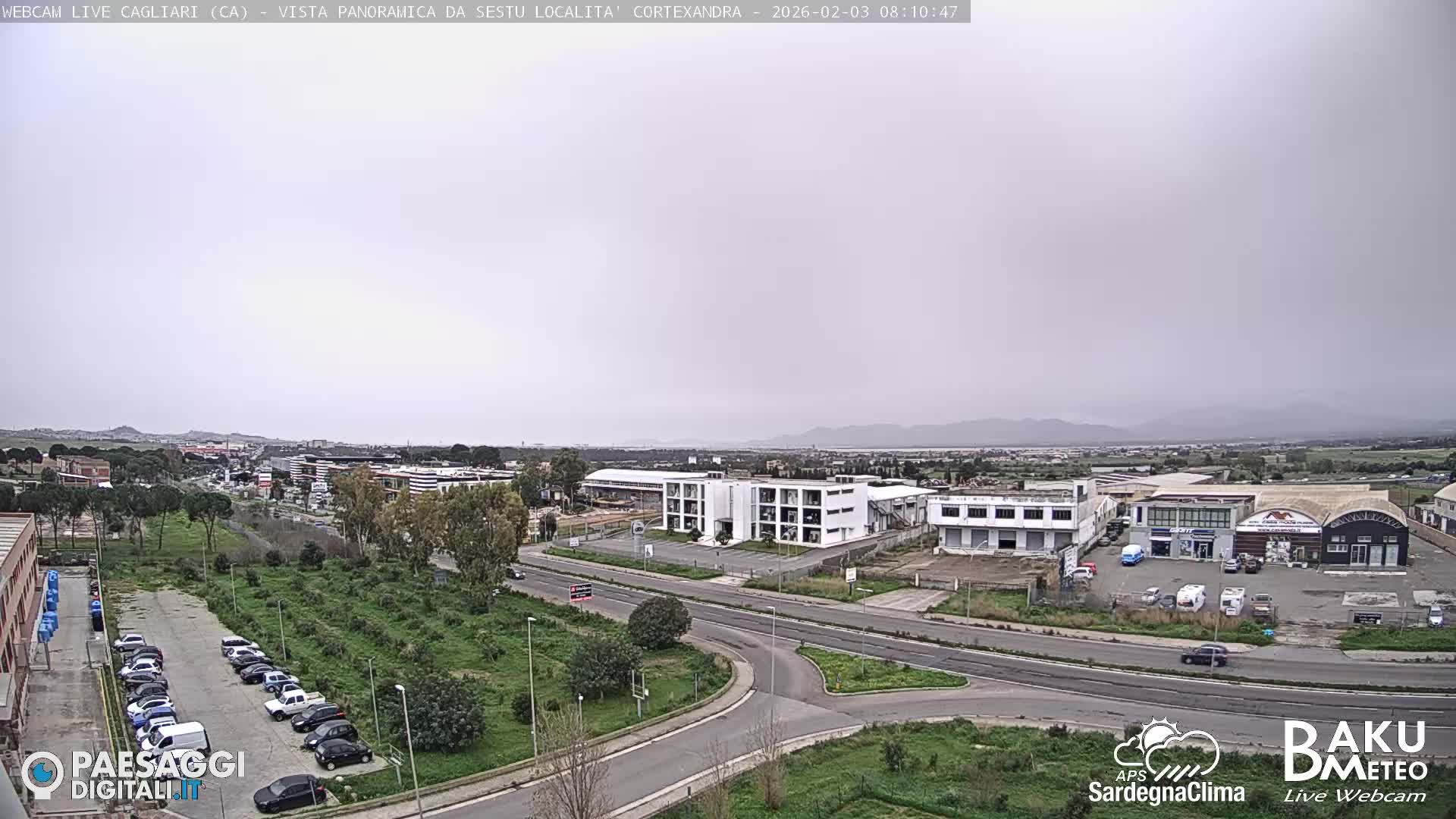  Cagliari City Live Cam - Sardinia, Italy