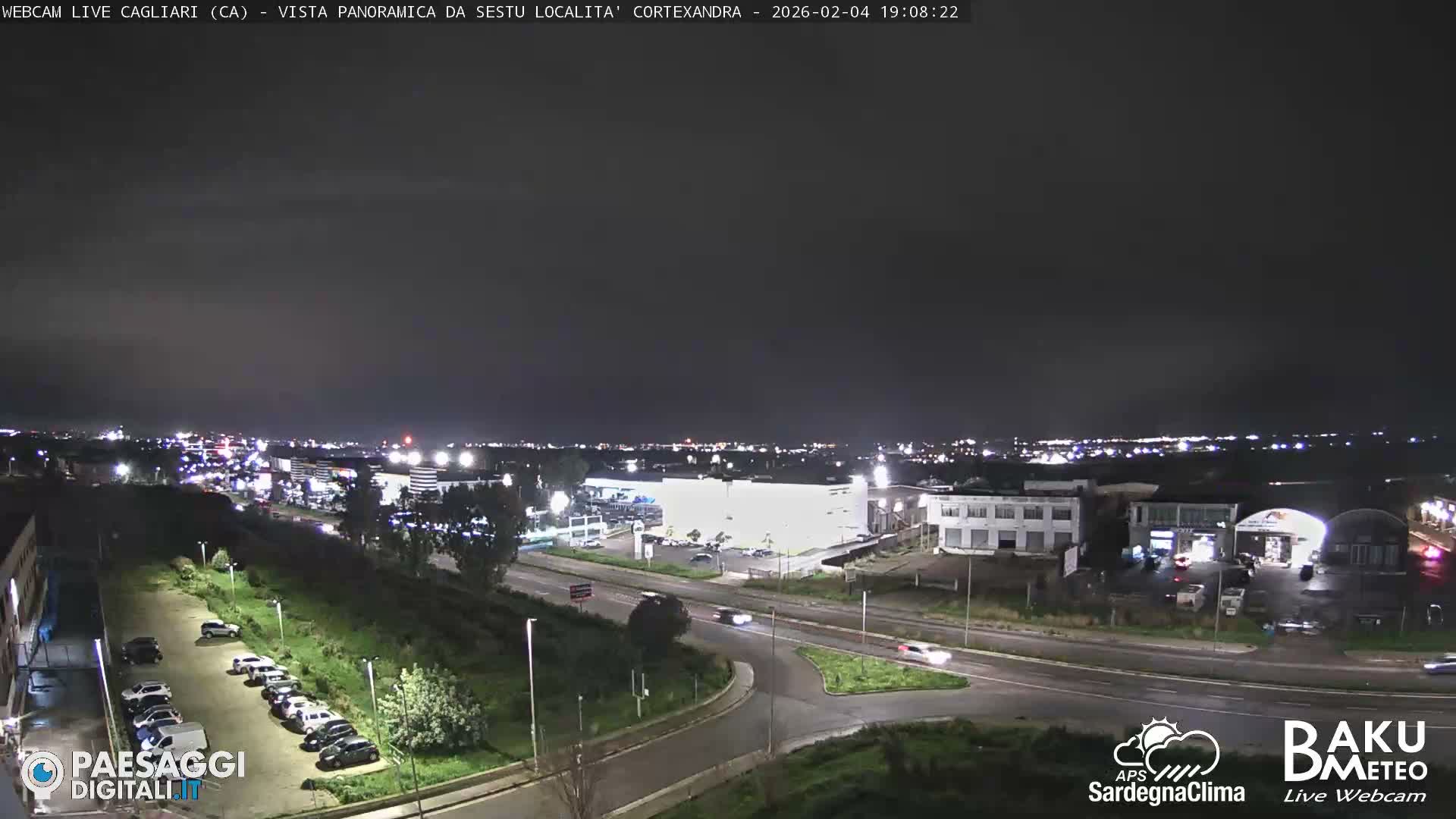  Cagliari City Live Cam - Sardinia, Italy