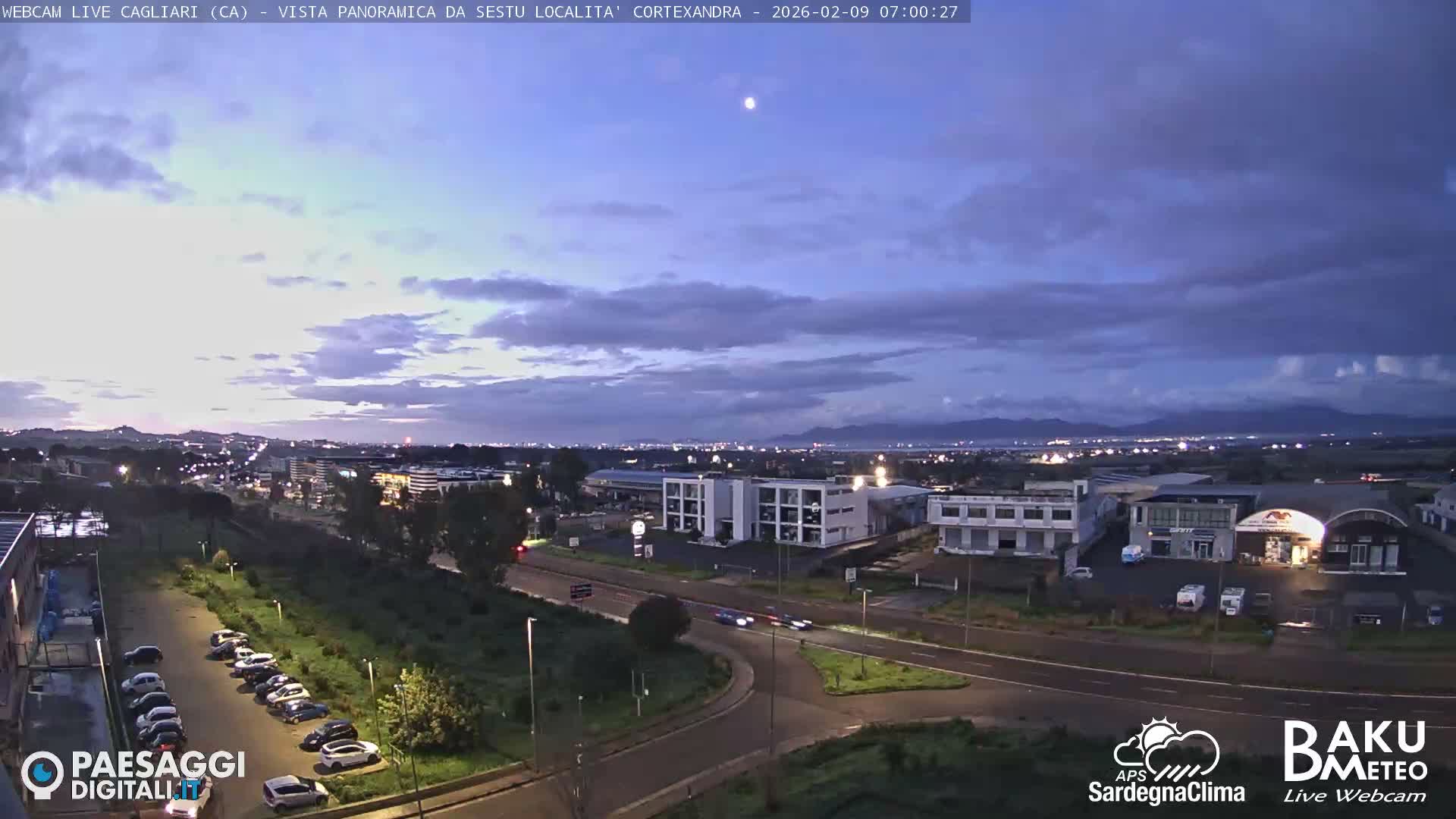  Cagliari City Live Cam - Sardinia, Italy