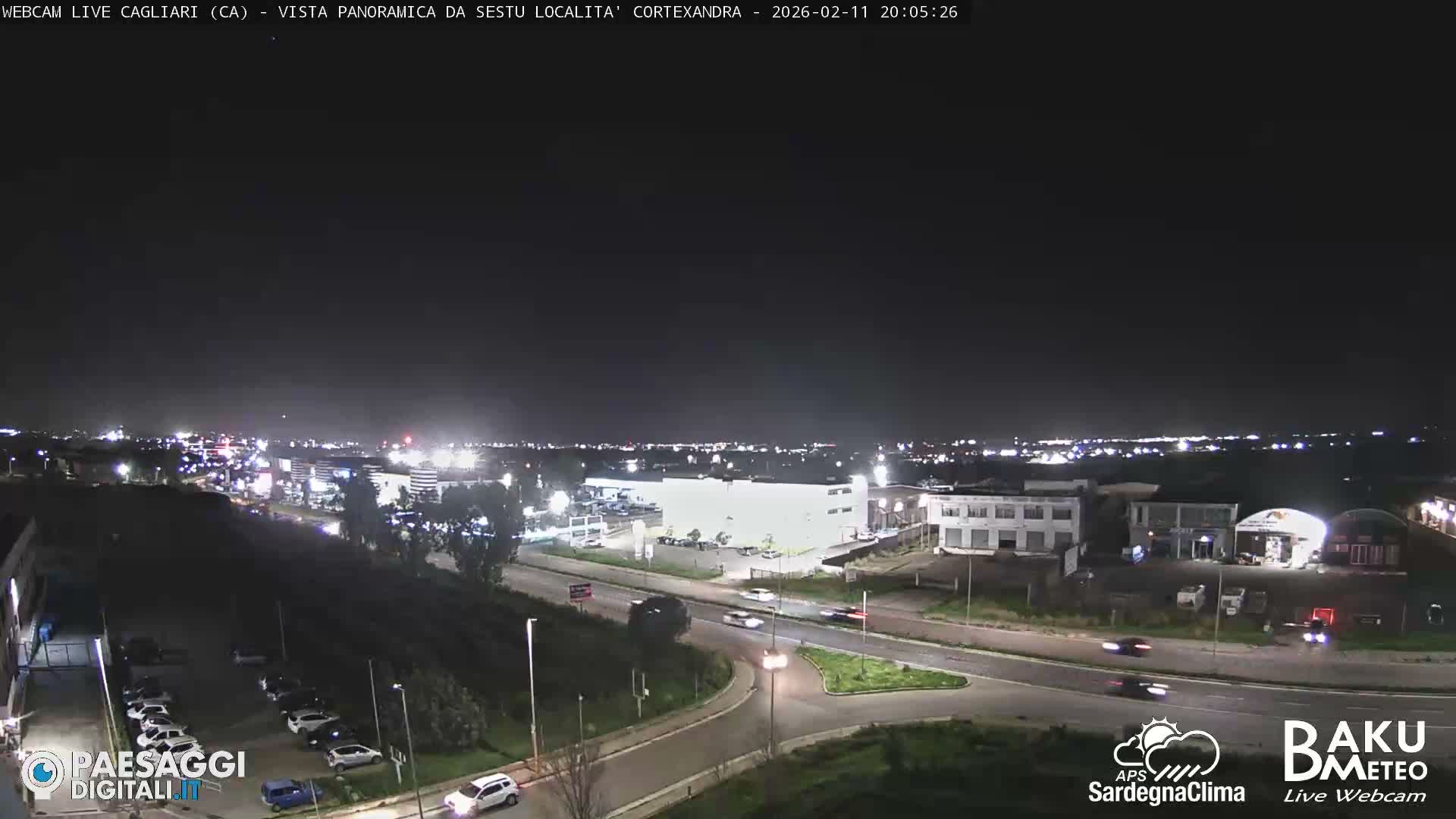  Cagliari City Live Cam - Sardinia, Italy
