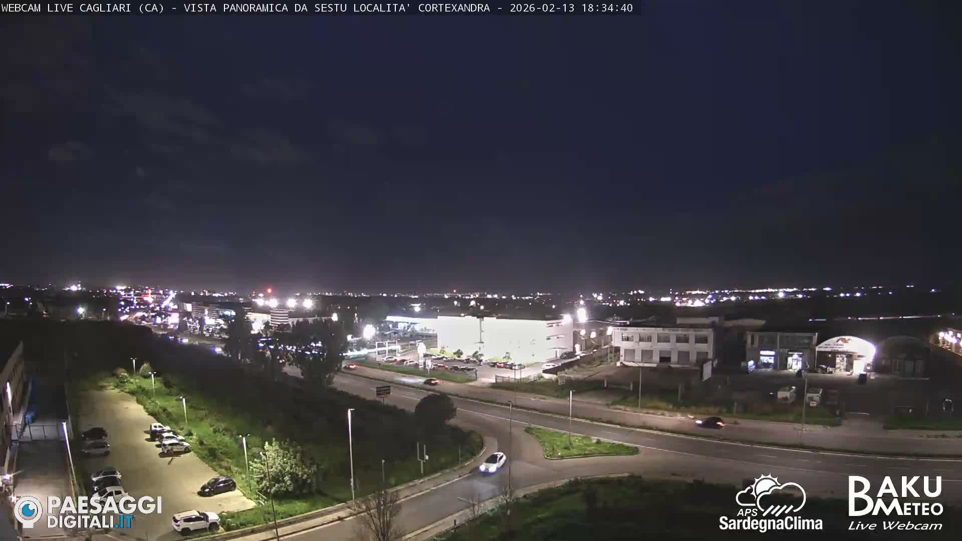  Cagliari City Live Cam - Sardinia, Italy