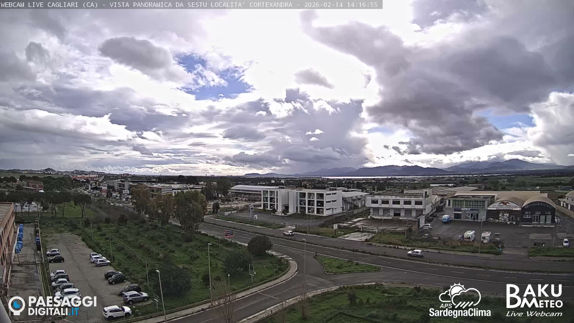  Cagliari City Live Cam - Sardinia, Italy