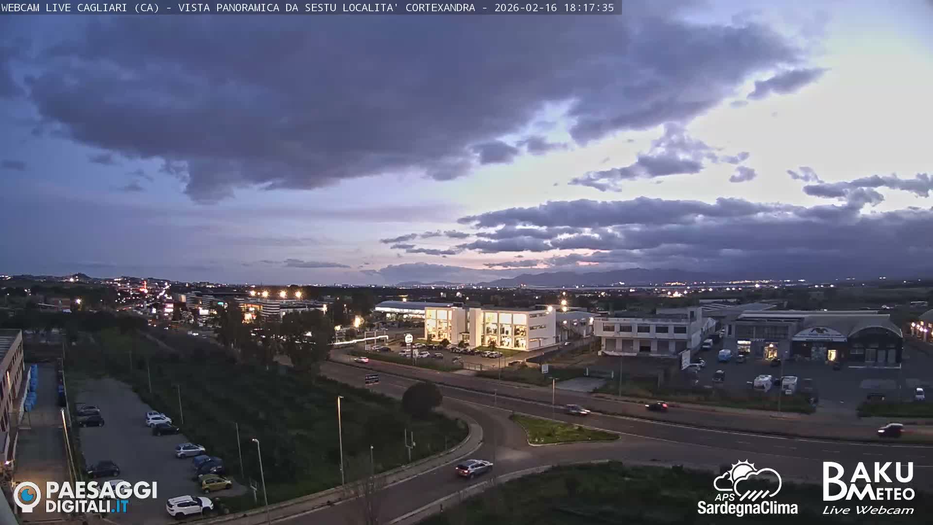  Cagliari City Live Cam - Sardinia, Italy
