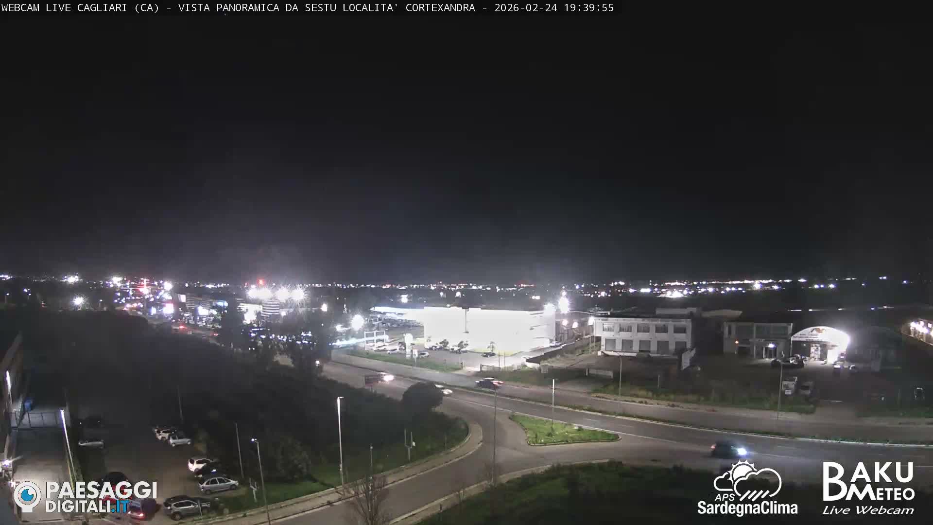  Cagliari City Live Cam - Sardinia, Italy