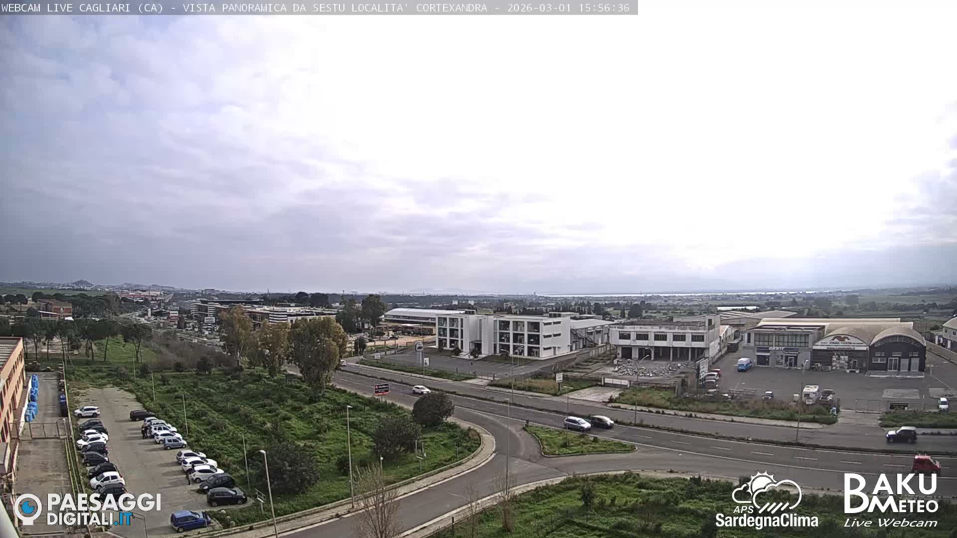  Cagliari City Live Cam - Sardinia, Italy