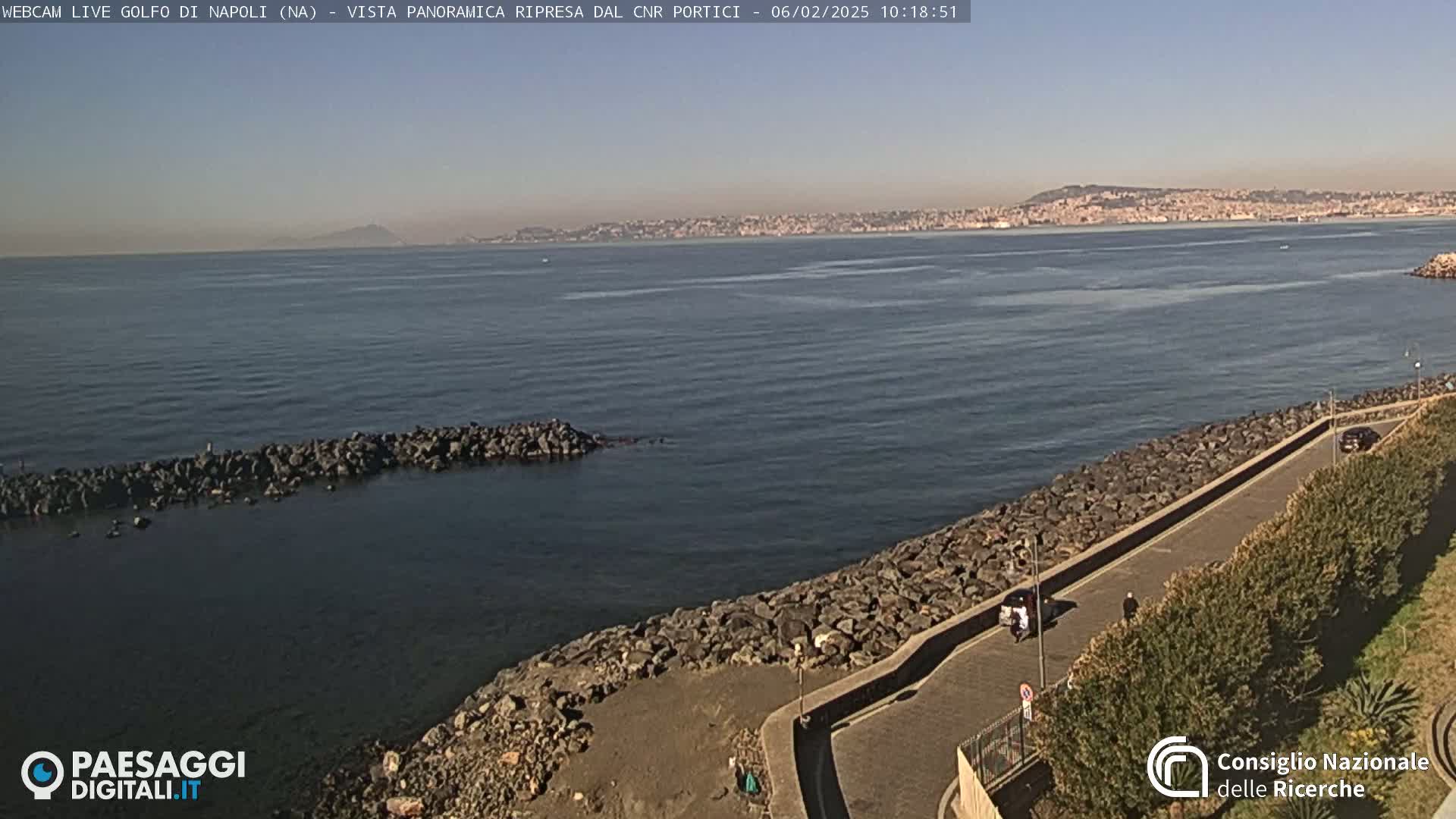 Napoli Gulf Live Cam  - Naples, Campania, Italy
