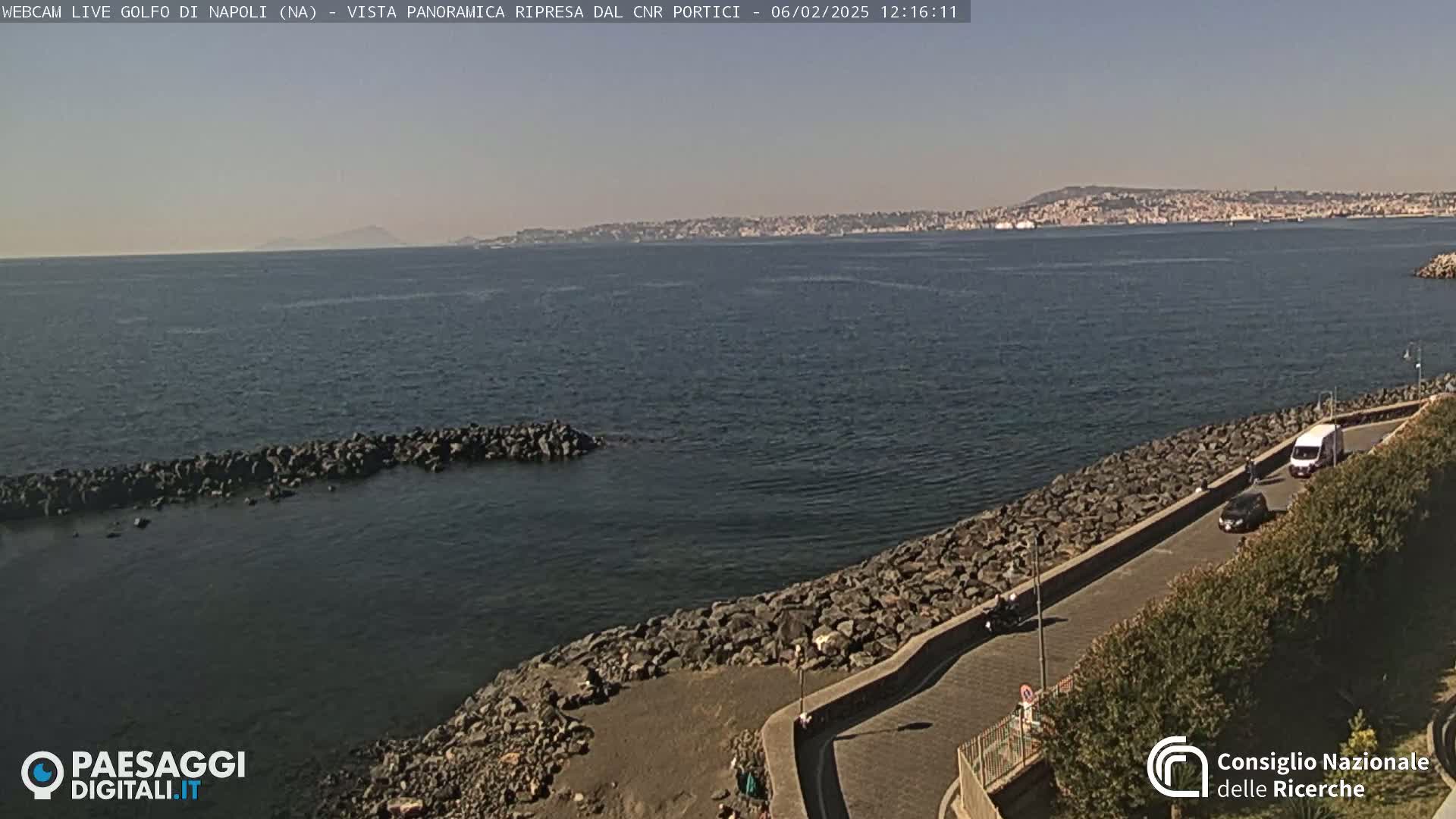 Napoli Gulf Live Cam  - Naples, Campania, Italy