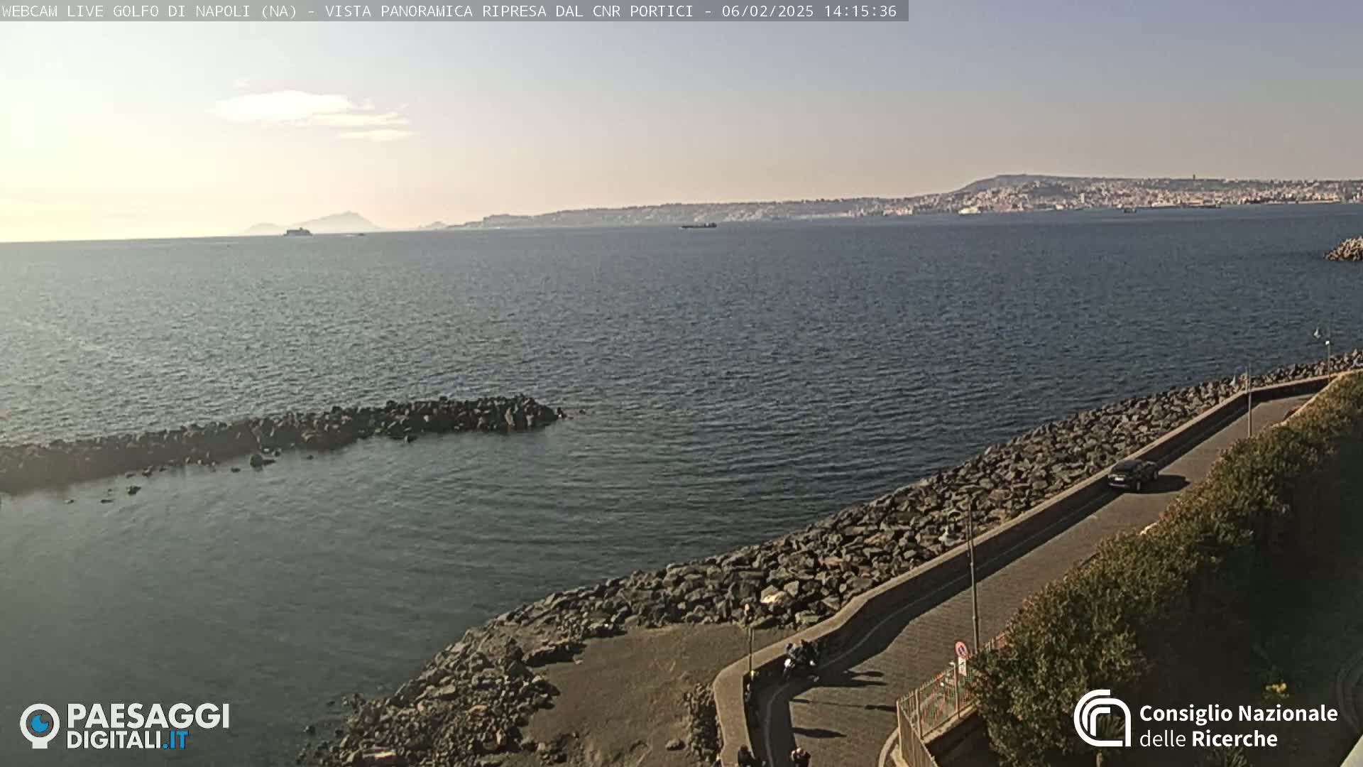 Napoli Gulf Live Cam  - Naples, Campania, Italy