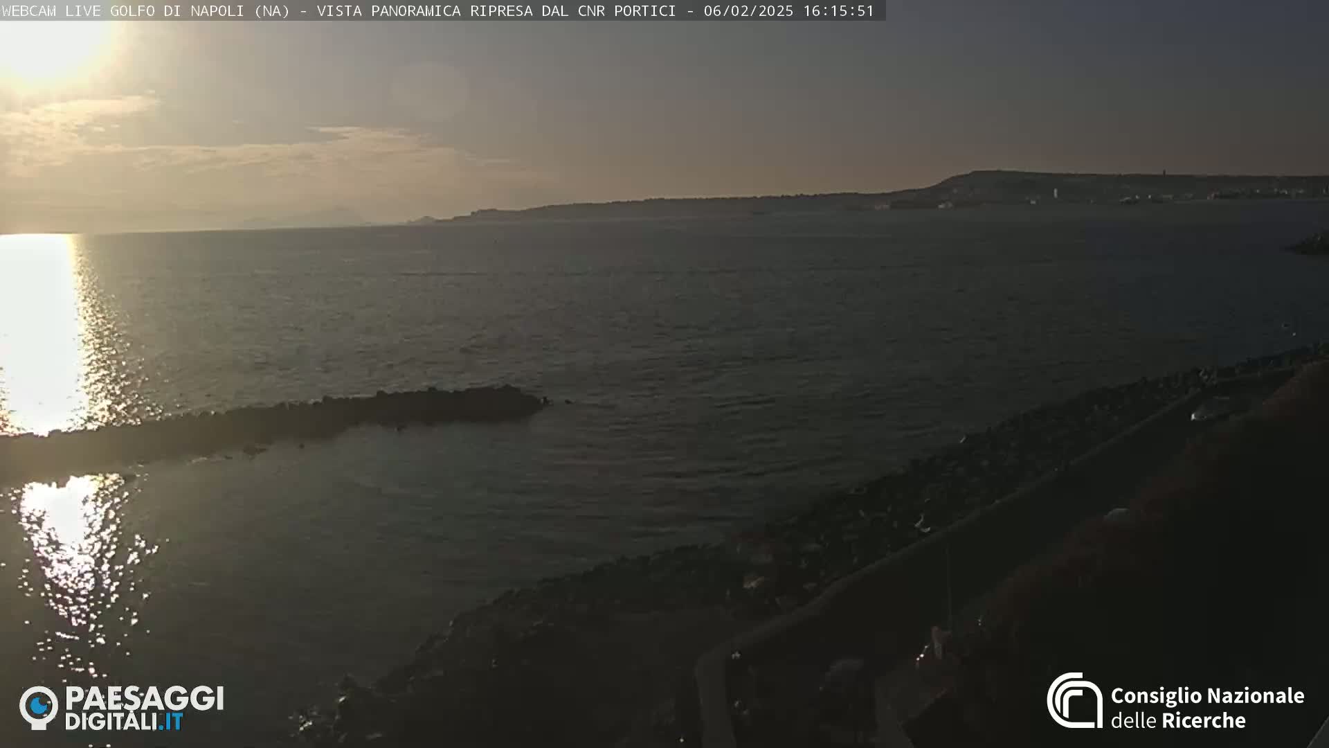 Napoli Gulf Live Cam  - Naples, Campania, Italy