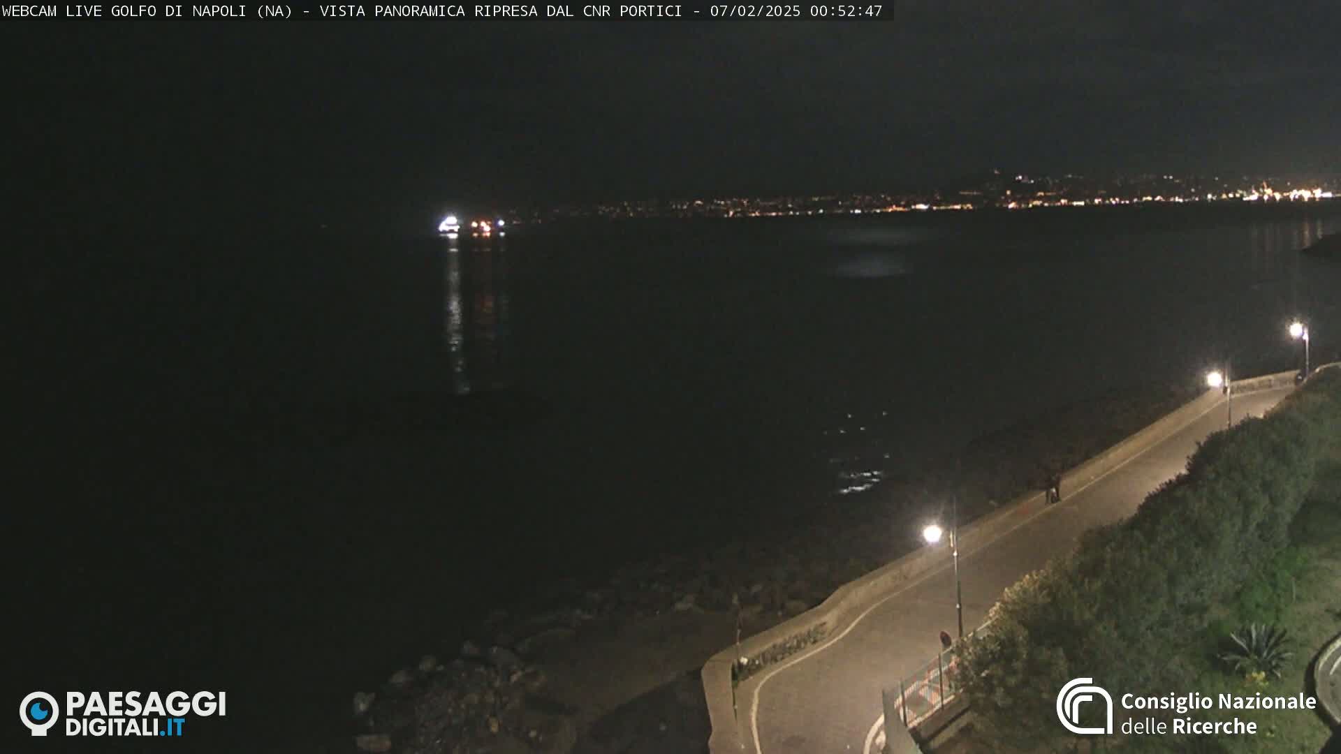 Napoli Gulf Live Cam  - Naples, Campania, Italy