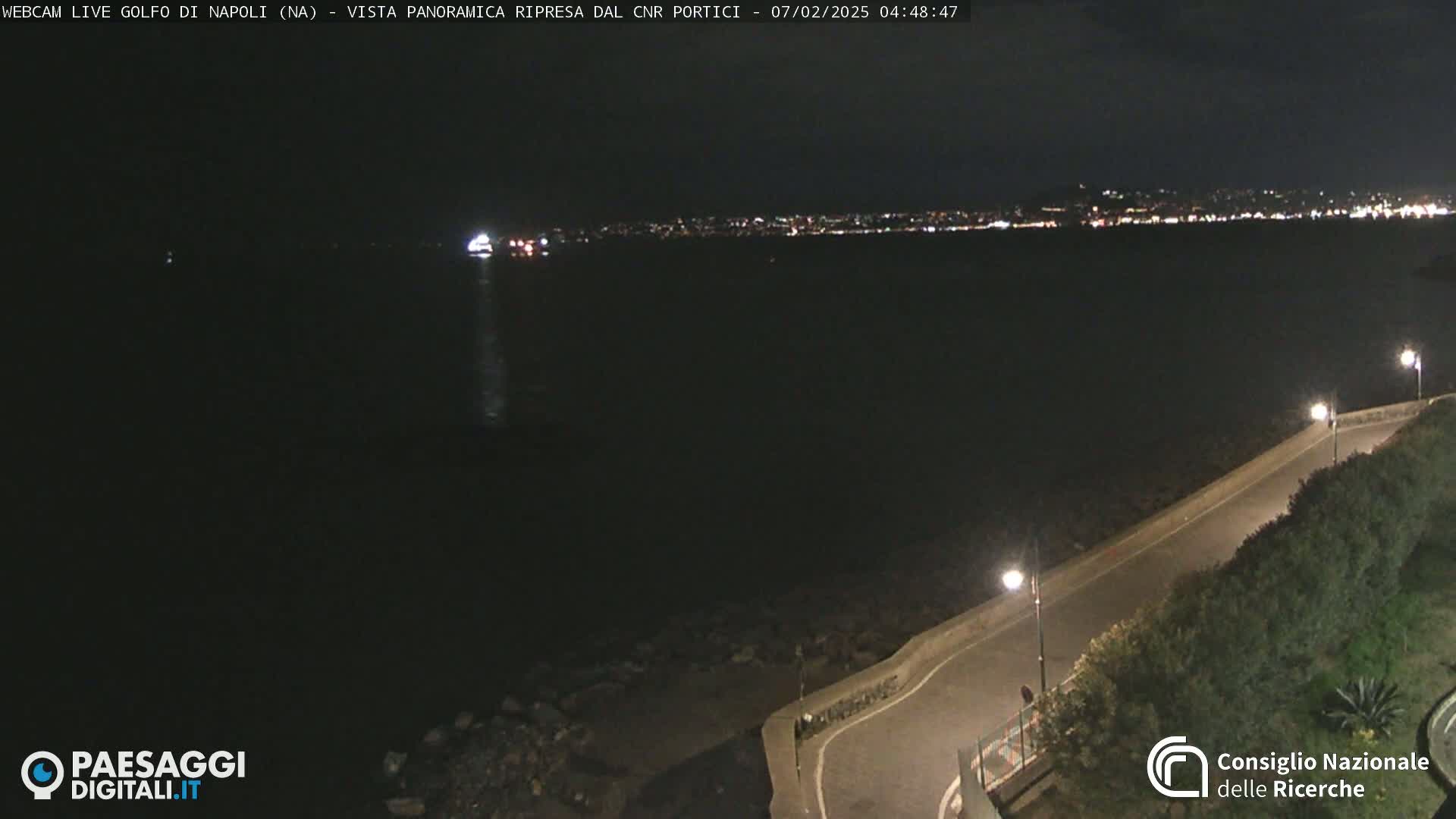 Napoli Gulf Live Cam  - Naples, Campania, Italy
