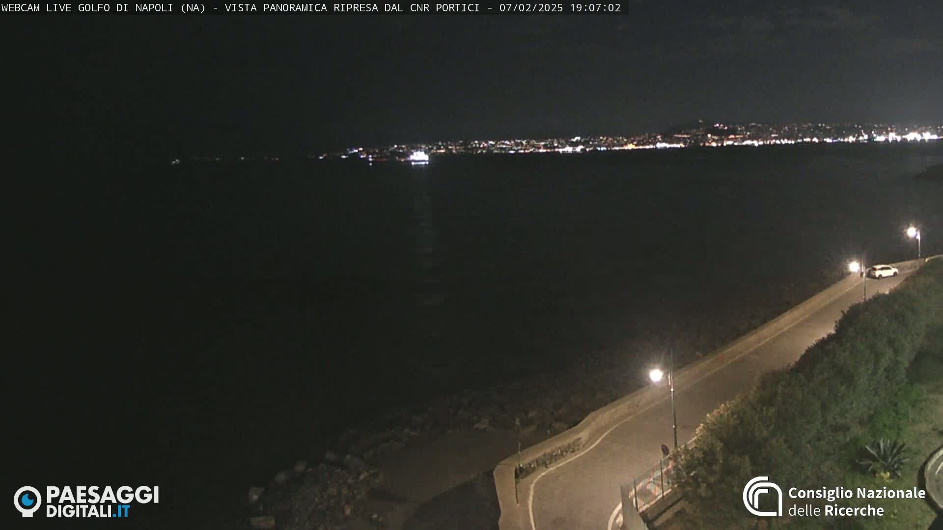 Napoli Gulf Live Cam  - Naples, Campania, Italy
