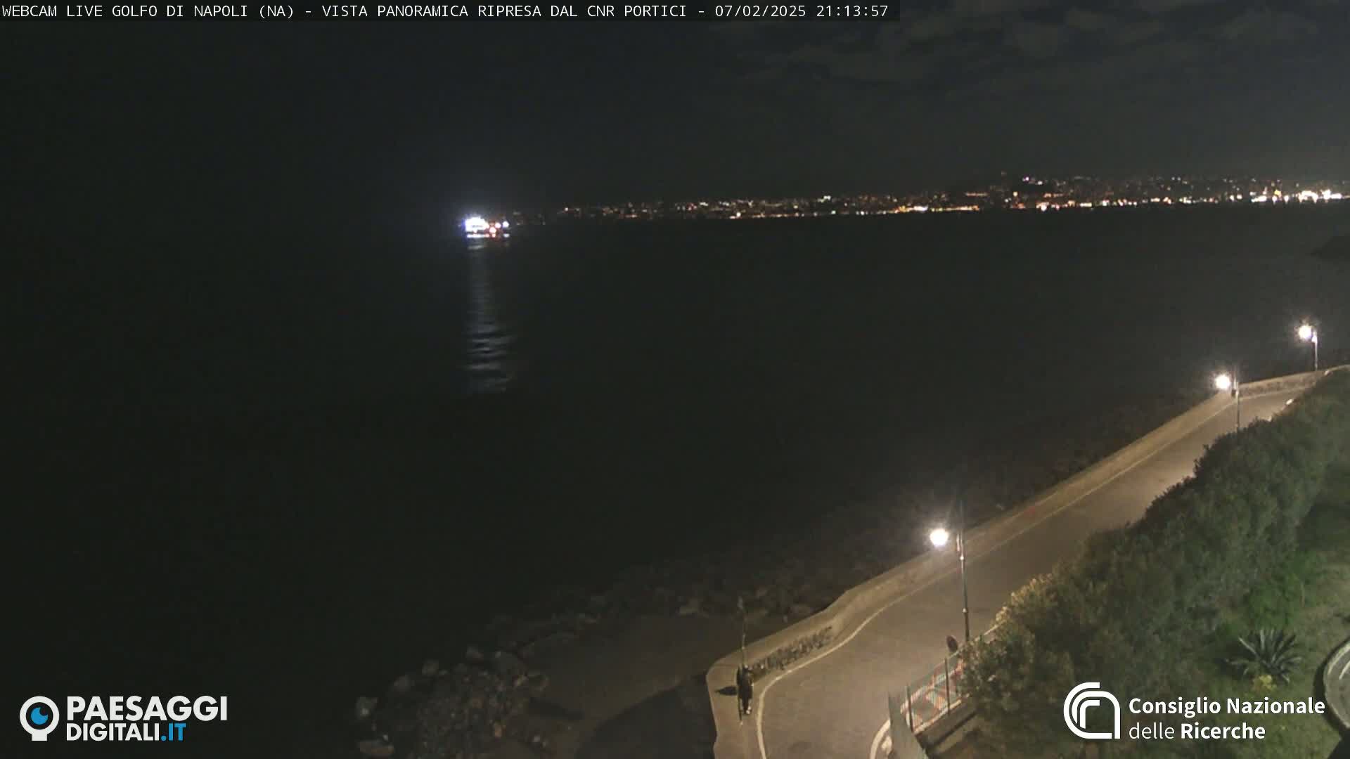 Napoli Gulf Live Cam  - Naples, Campania, Italy