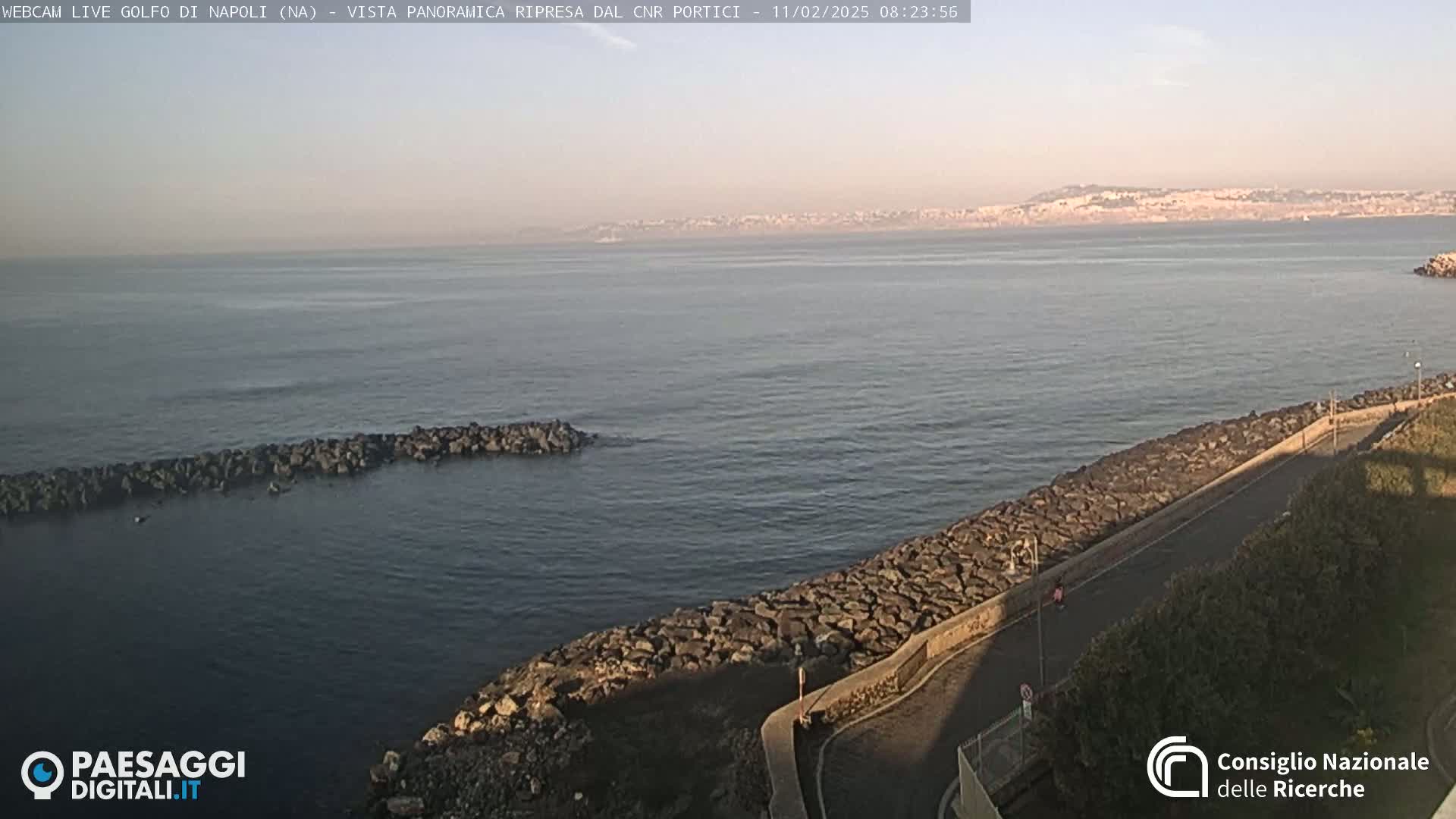 Napoli Gulf Live Cam  - Naples, Campania, Italy