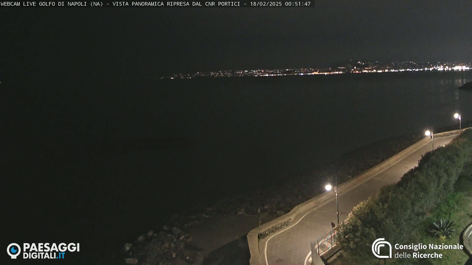 Napoli Gulf Live Cam  - Naples, Campania, Italy