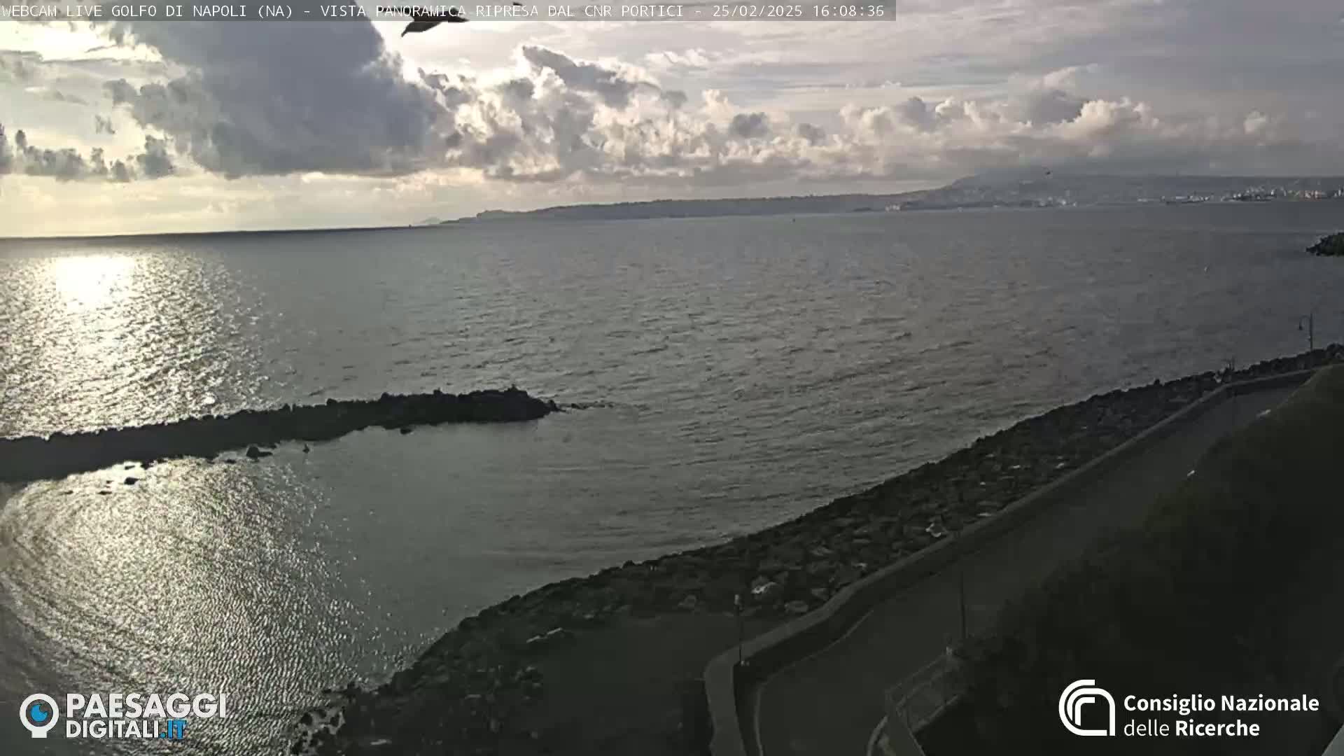 Napoli Gulf Live Cam  - Naples, Campania, Italy