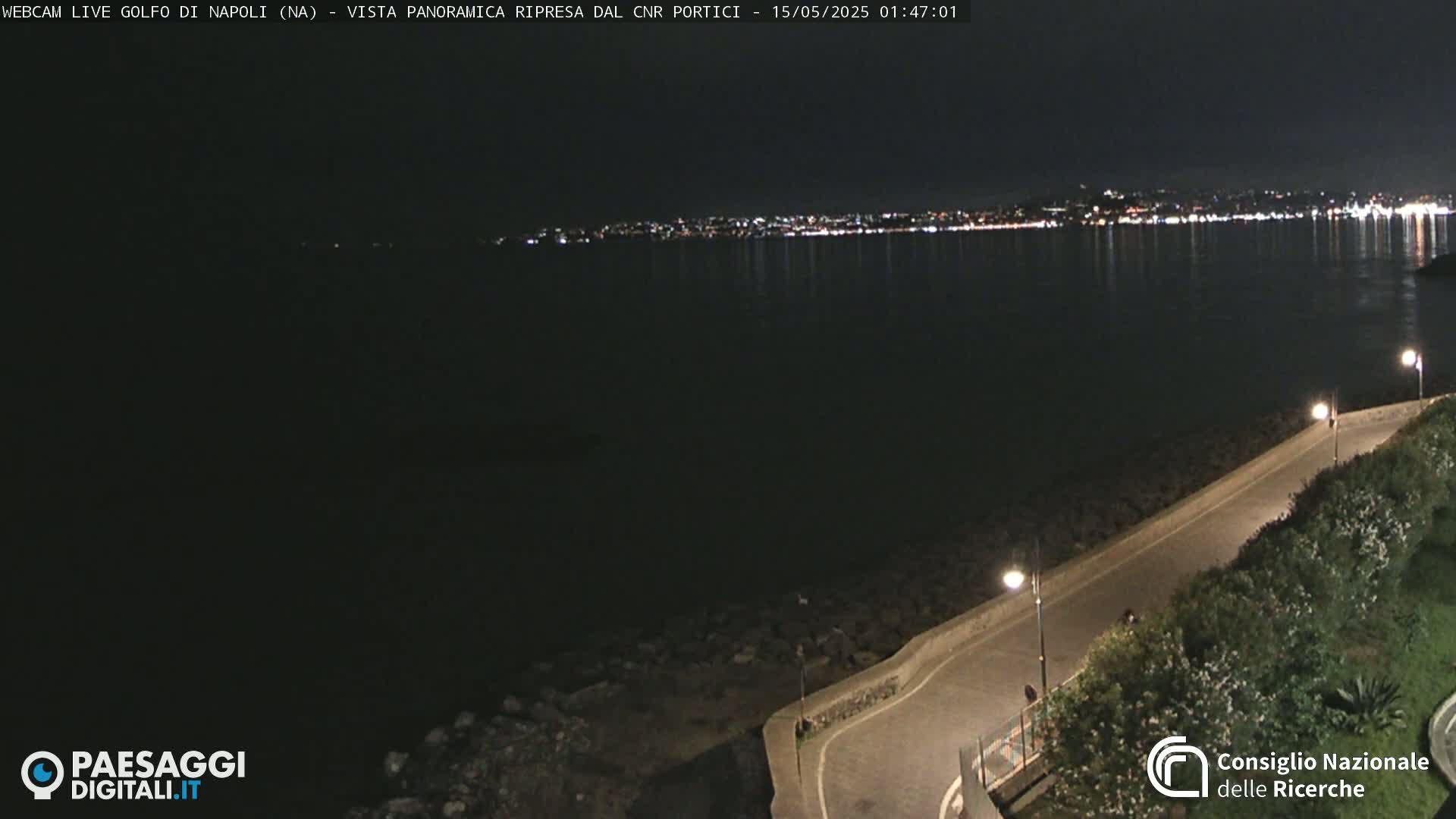 Napoli Gulf Live Cam  - Naples, Campania, Italy