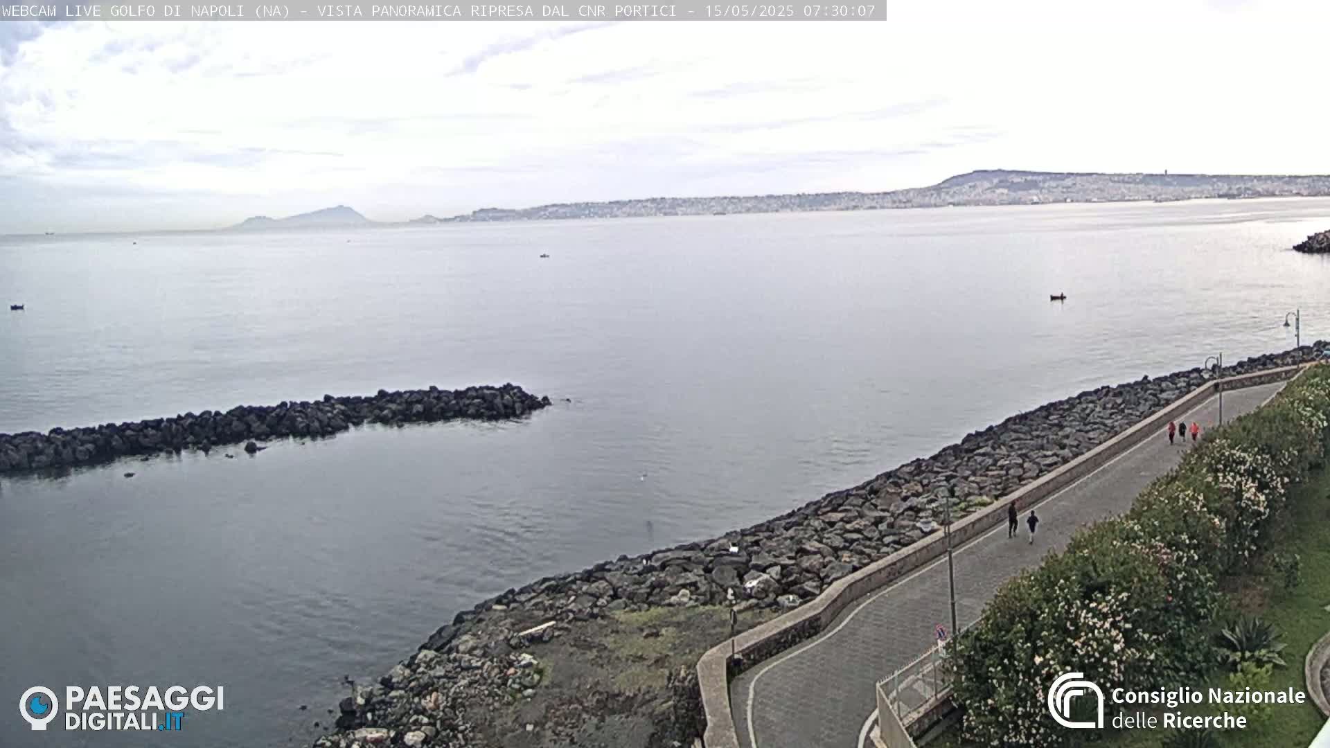 Napoli Gulf Live Cam  - Naples, Campania, Italy