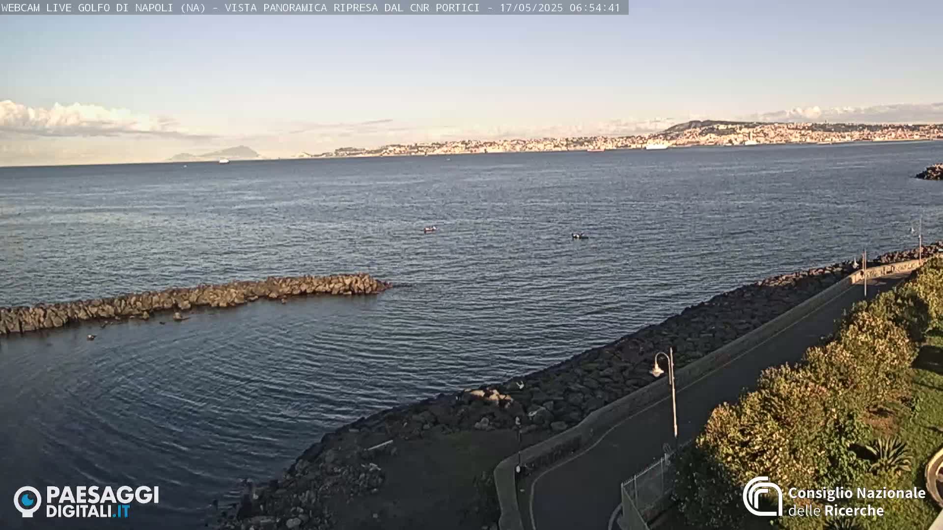 Napoli Gulf Live Cam  - Naples, Campania, Italy