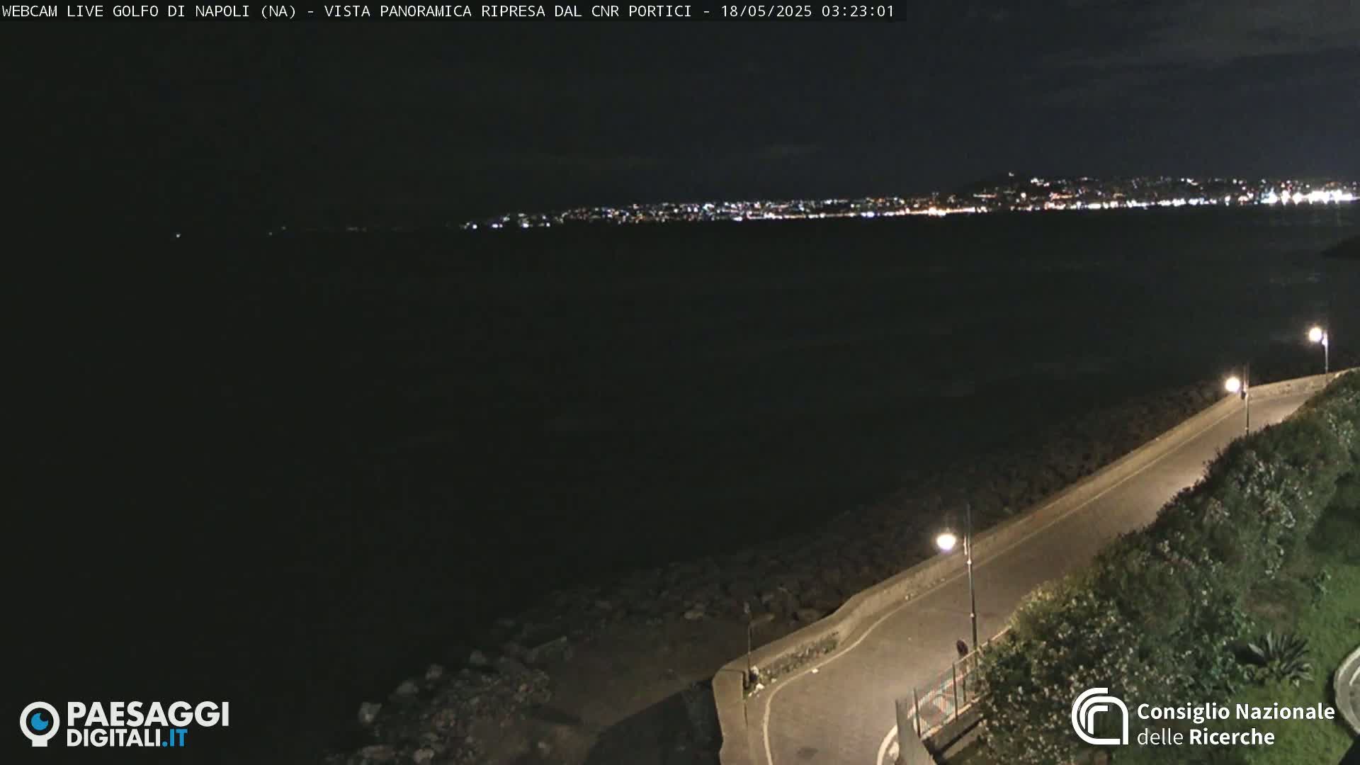 Napoli Gulf Live Cam  - Naples, Campania, Italy