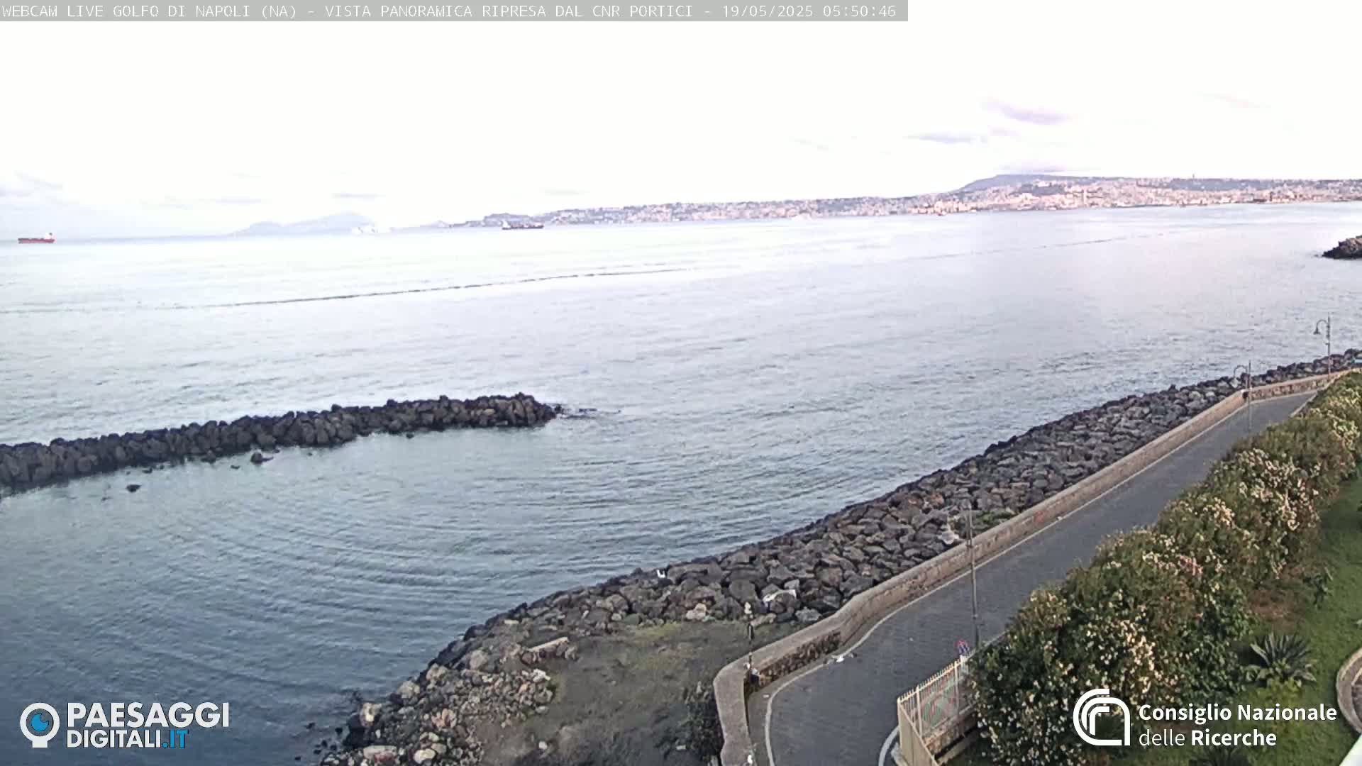 Napoli Gulf Live Cam  - Naples, Campania, Italy