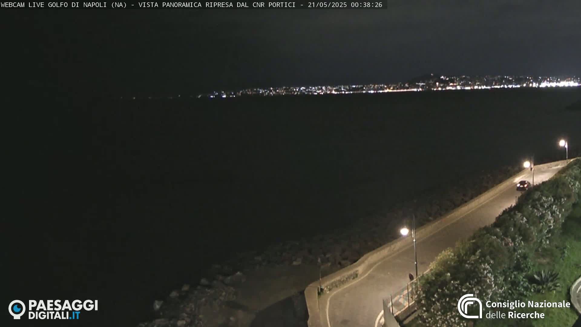 Napoli Gulf Live Cam  - Naples, Campania, Italy