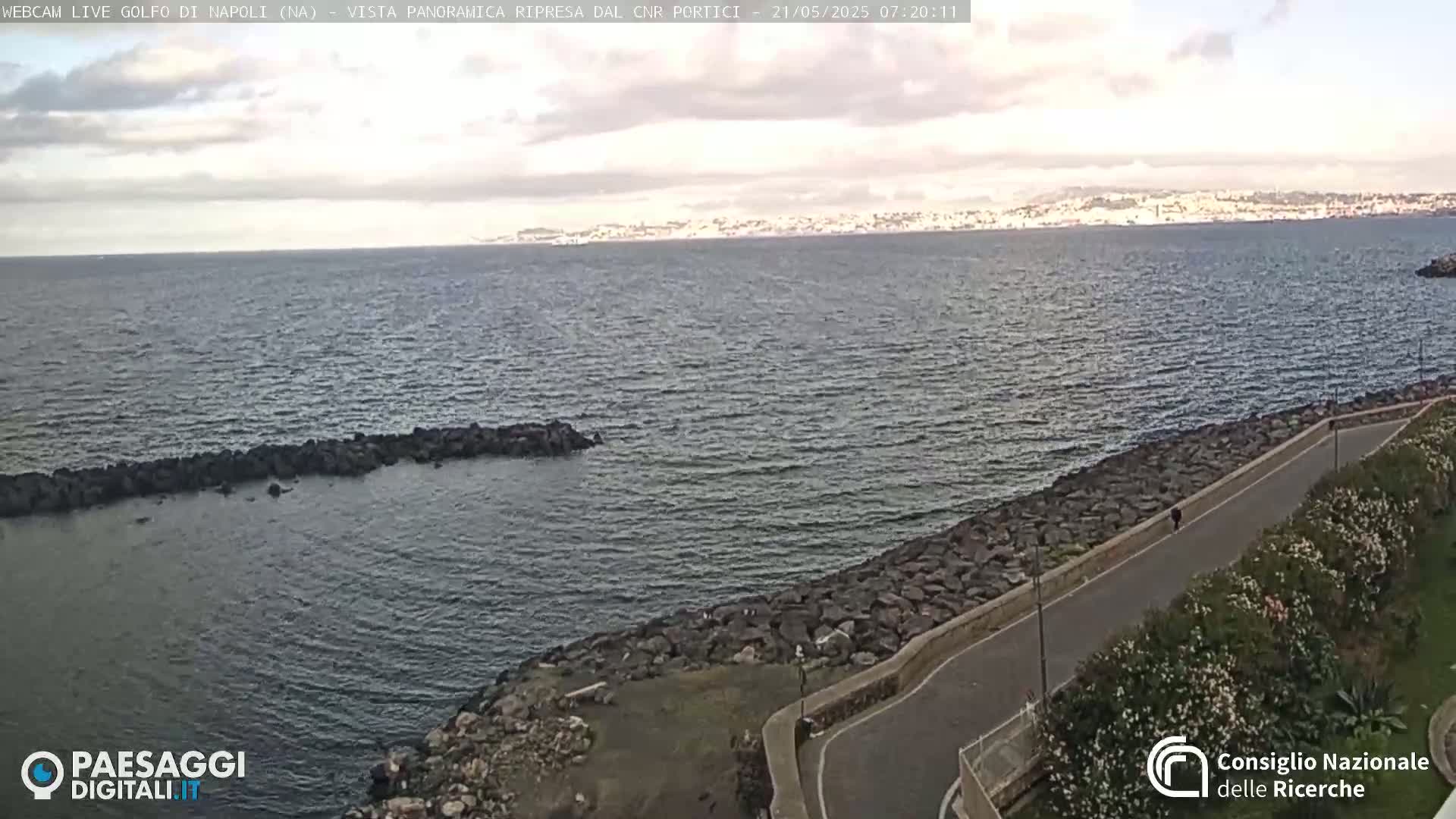 Napoli Gulf Live Cam  - Naples, Campania, Italy