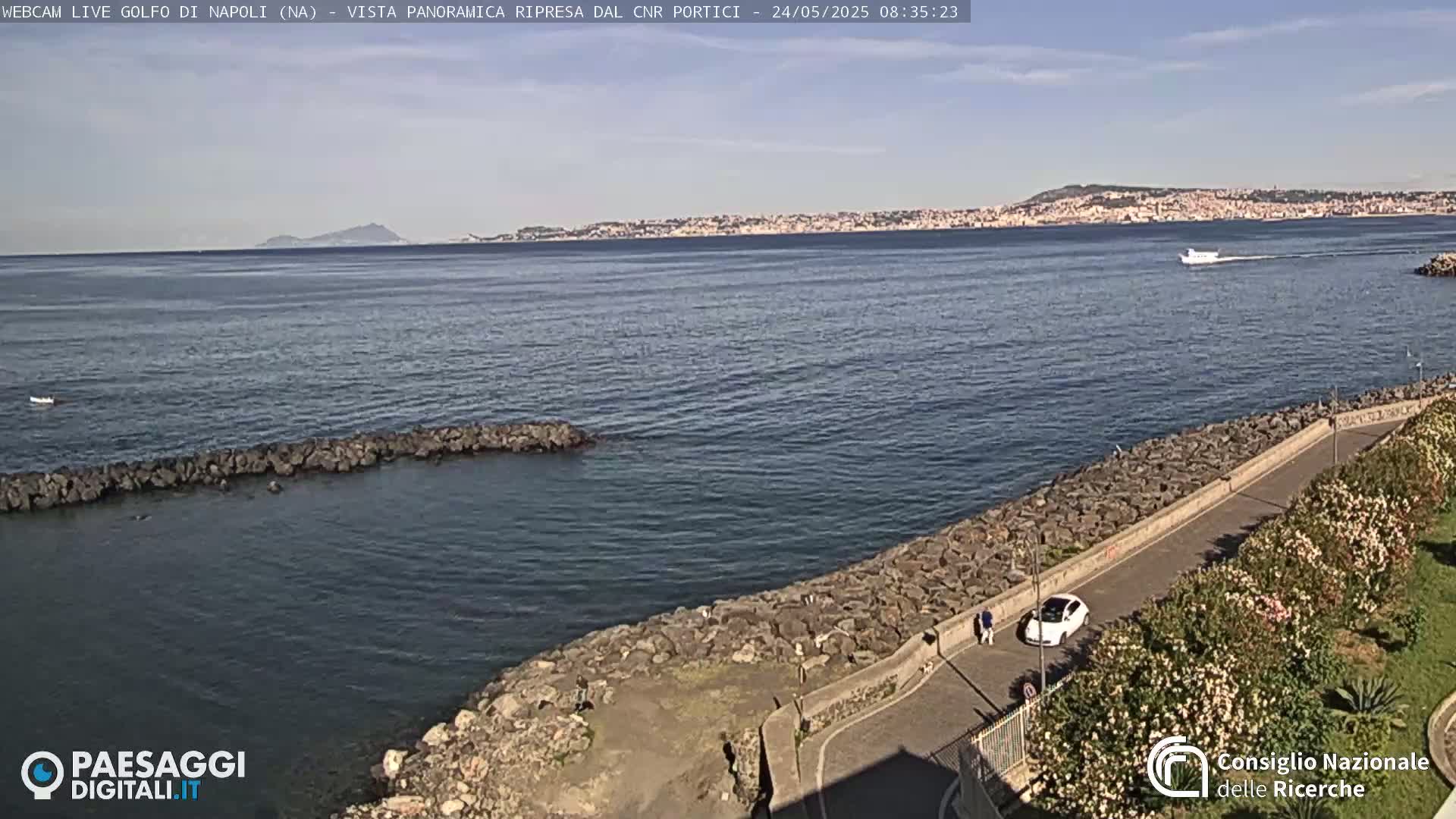 Napoli Gulf Live Cam  - Naples, Campania, Italy