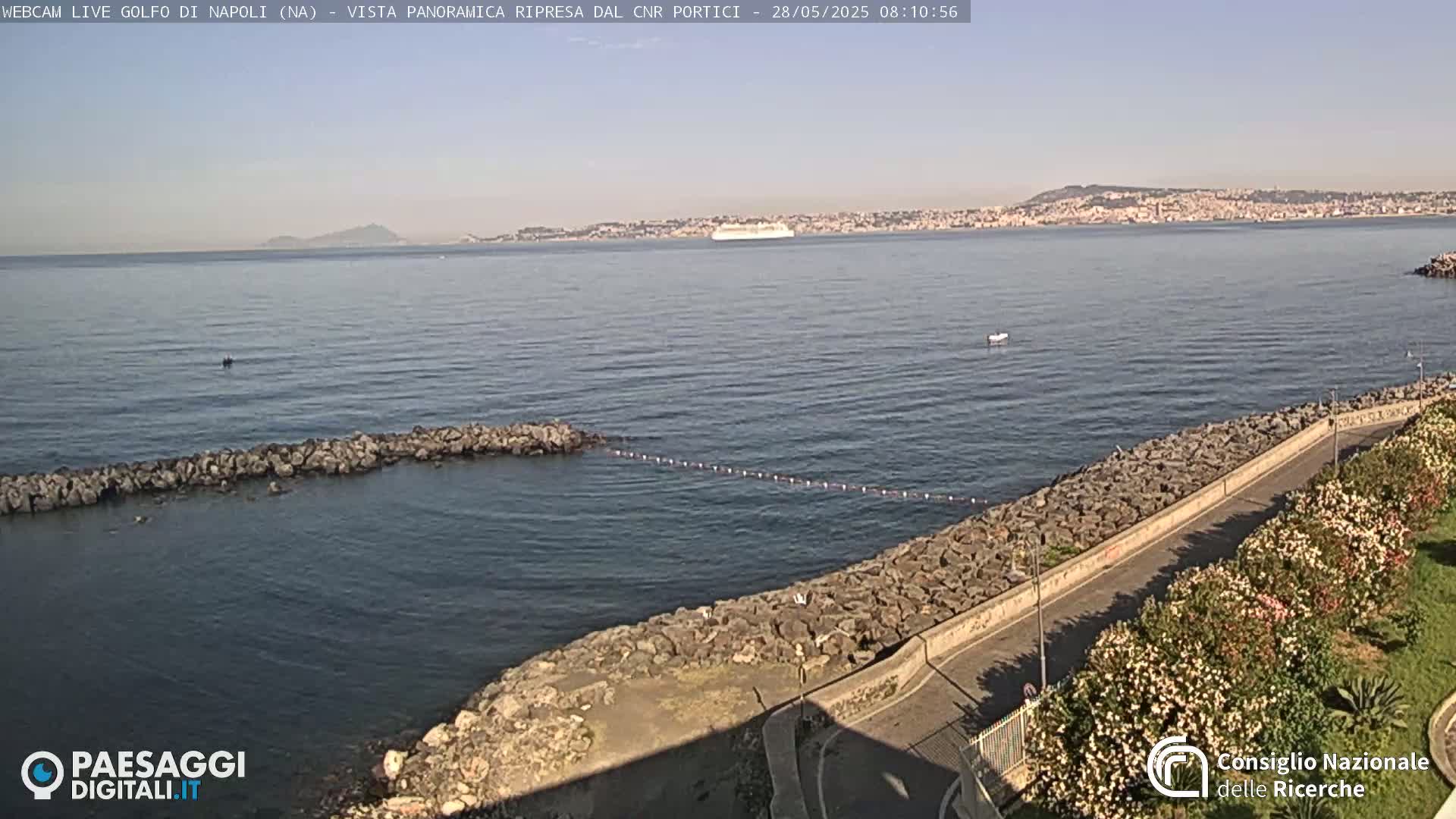 Napoli Gulf Live Cam  - Naples, Campania, Italy