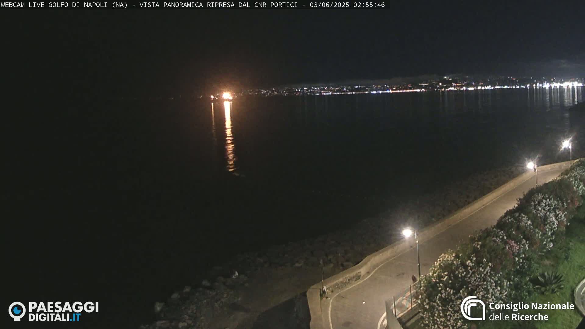 Napoli Gulf Live Cam  - Naples, Campania, Italy