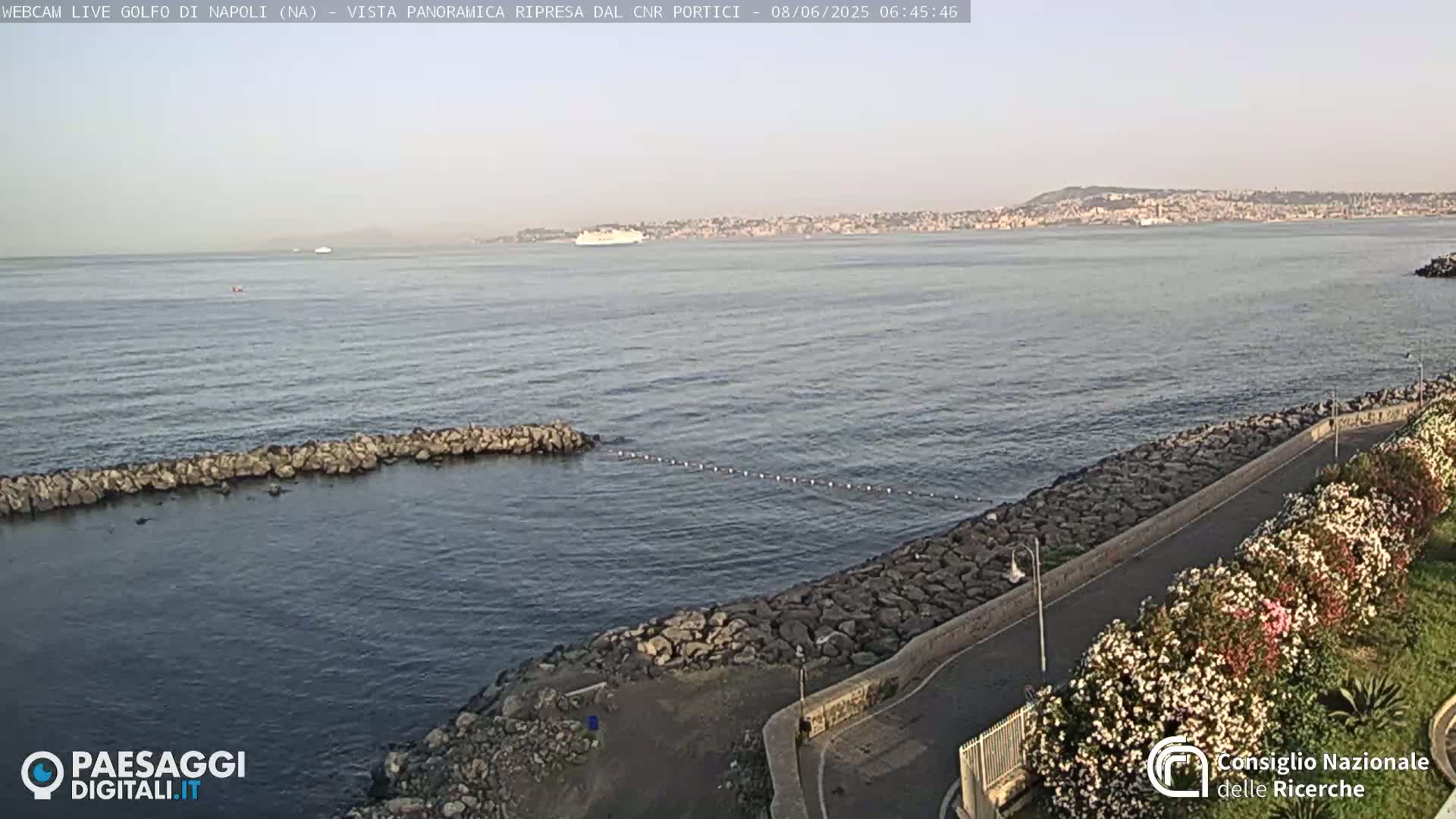 Napoli Gulf Live Cam  - Naples, Campania, Italy