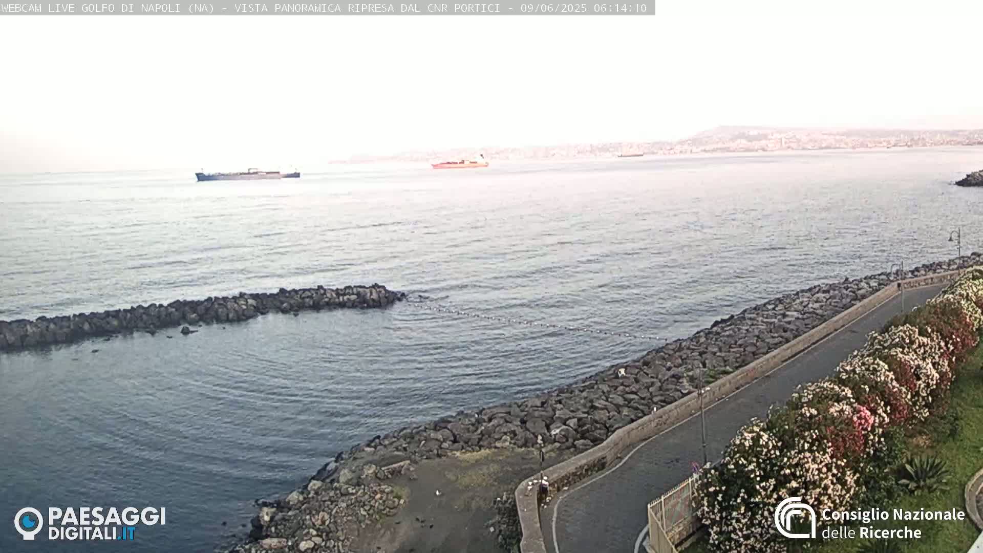 Napoli Gulf Live Cam  - Naples, Campania, Italy