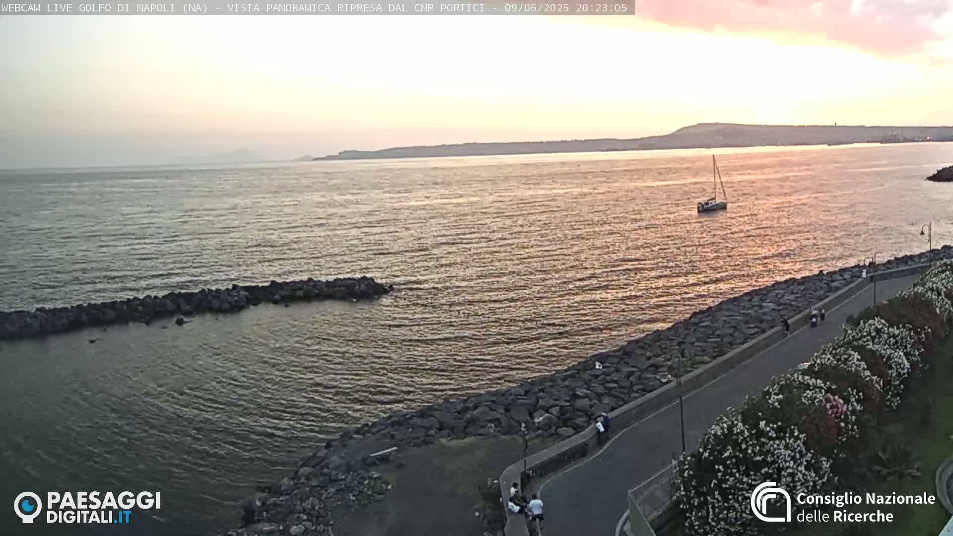 Napoli Gulf Live Cam  - Naples, Campania, Italy