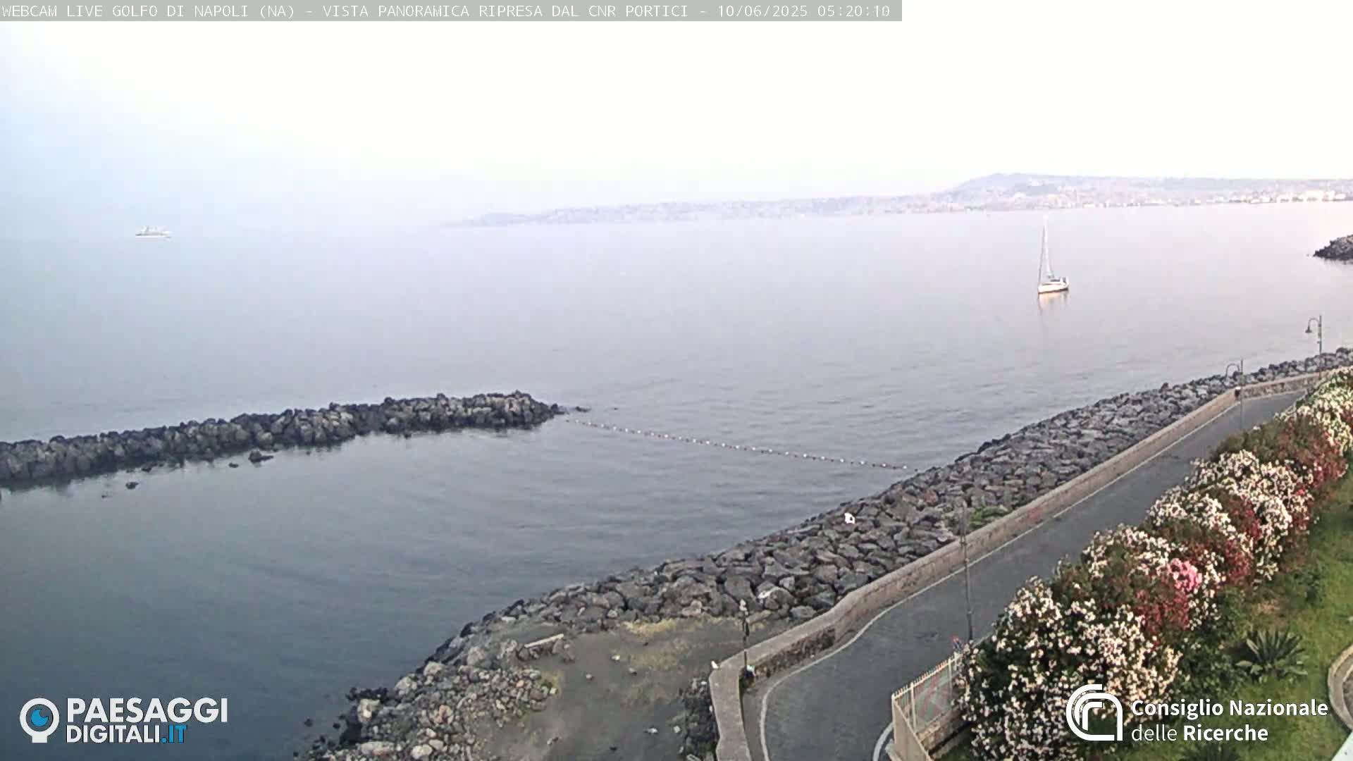 Napoli Gulf Live Cam  - Naples, Campania, Italy