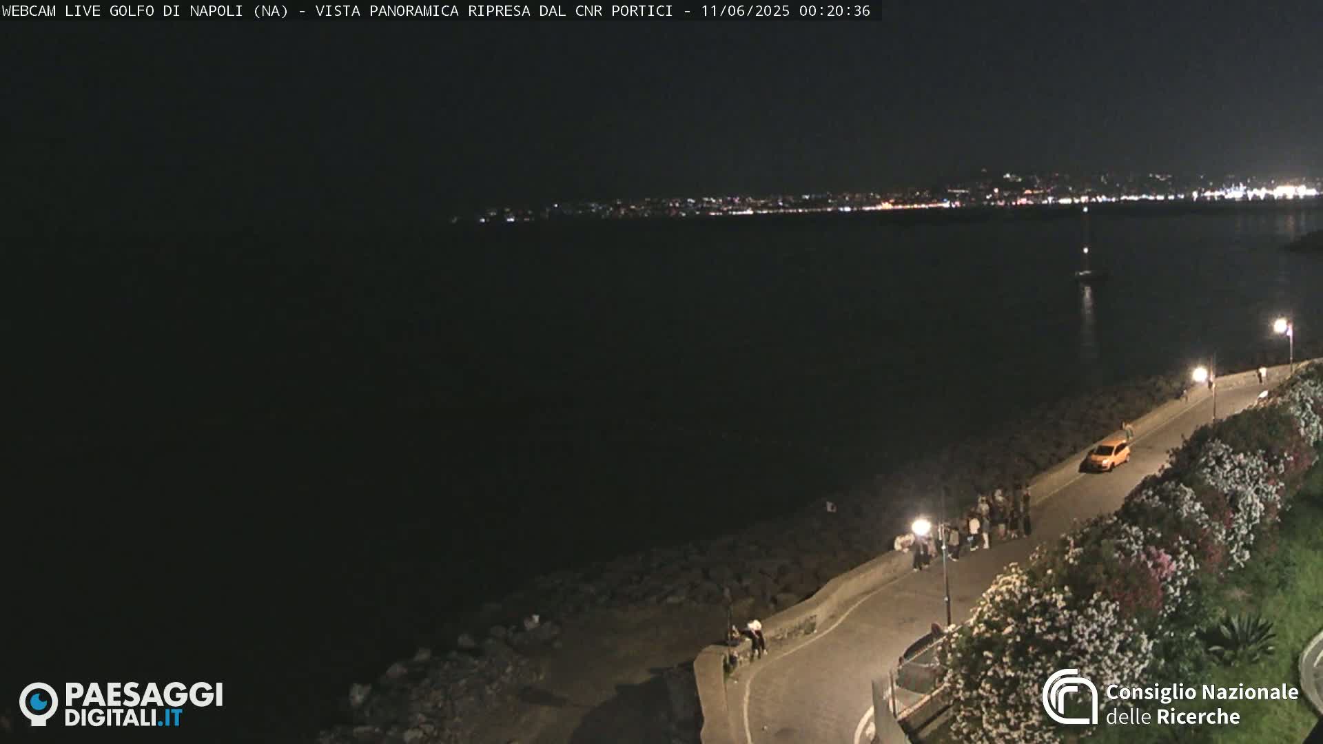 Napoli Gulf Live Cam  - Naples, Campania, Italy