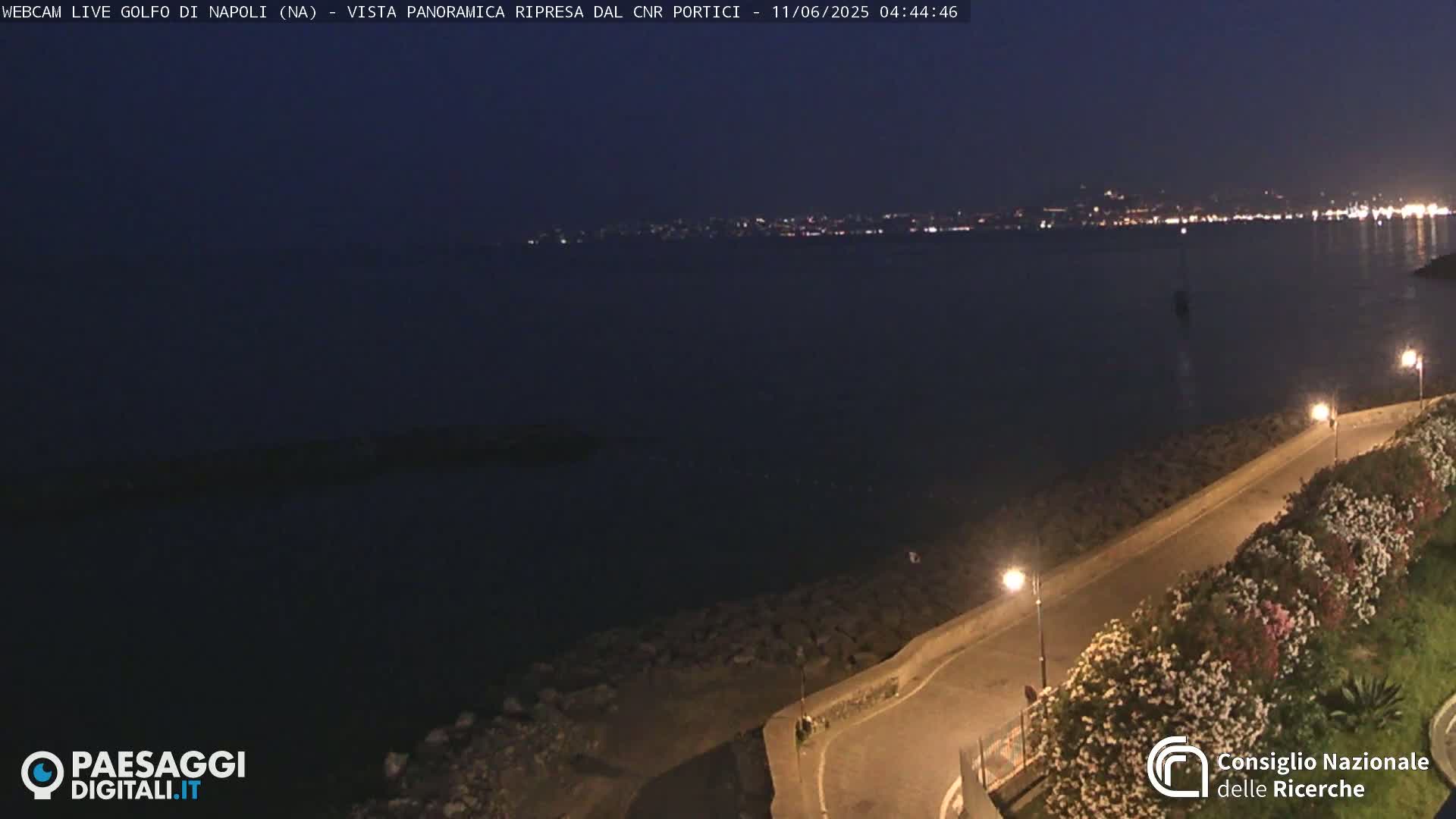Napoli Gulf Live Cam  - Naples, Campania, Italy