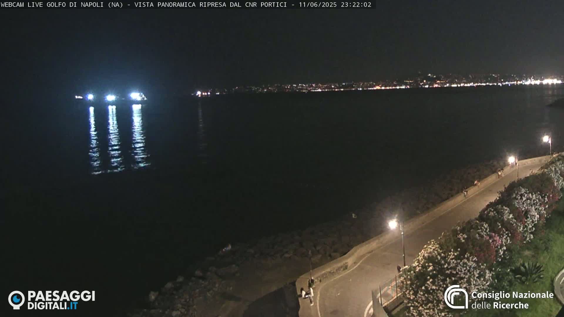 Napoli Gulf Live Cam  - Naples, Campania, Italy