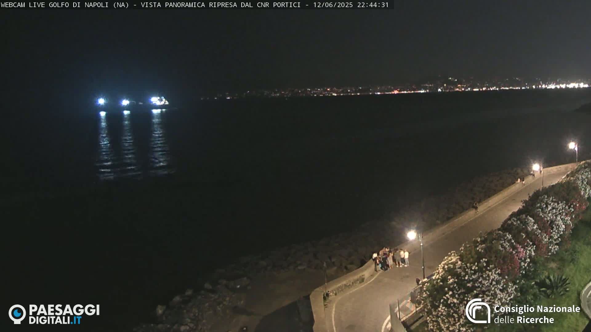 Napoli Gulf Live Cam  - Naples, Campania, Italy