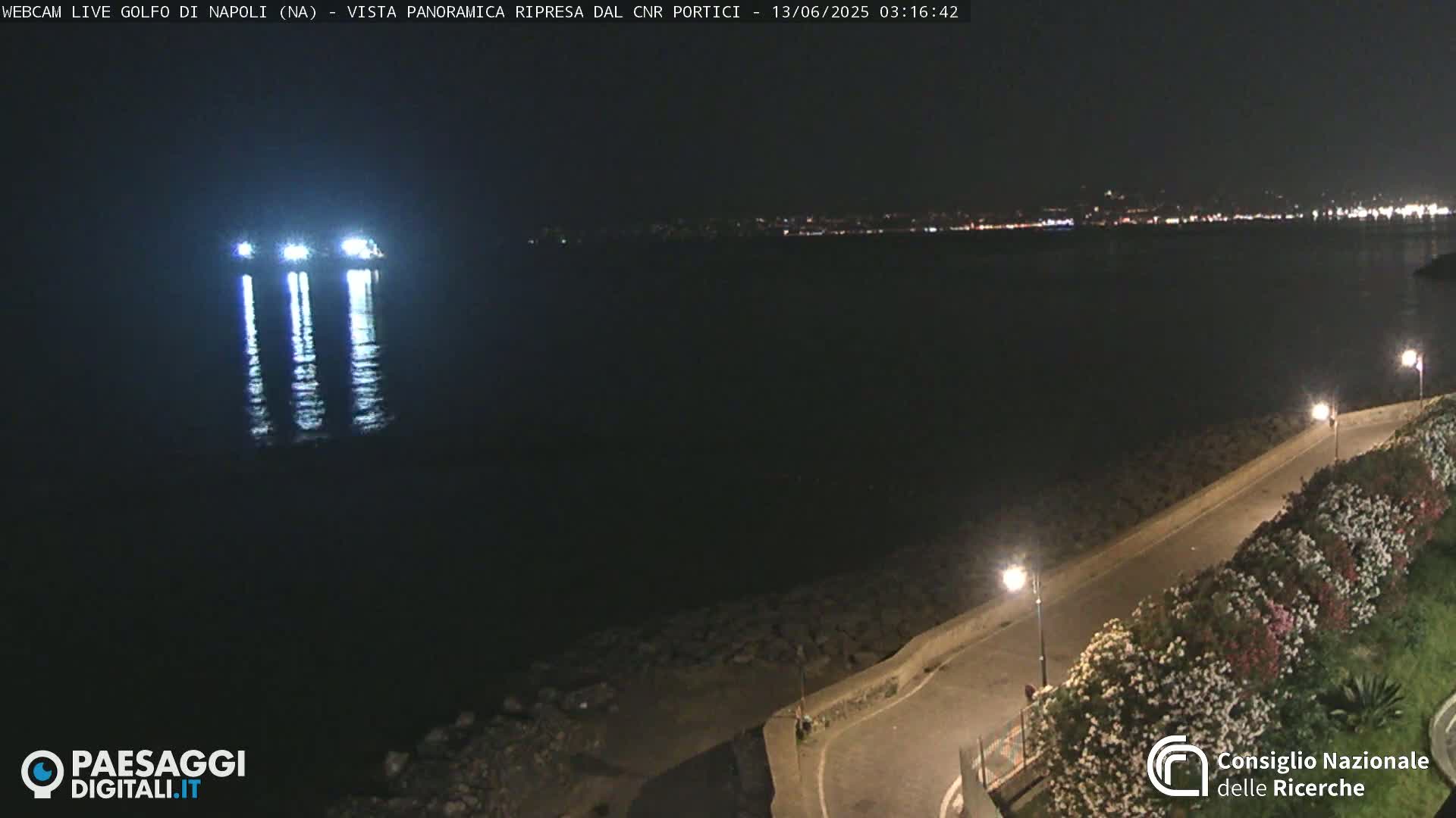 Napoli Gulf Live Cam  - Naples, Campania, Italy